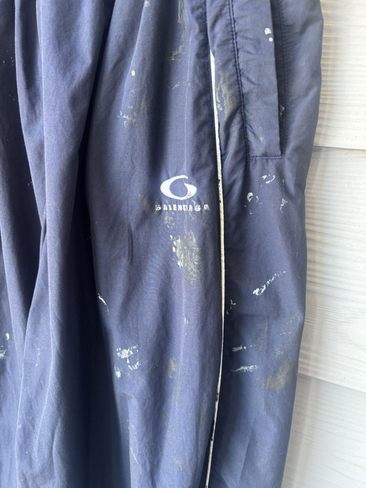 Balenciaga Balenciaga Paint Splatter Track Pants Size US 32 / EU 48 - 3 Thumbnail