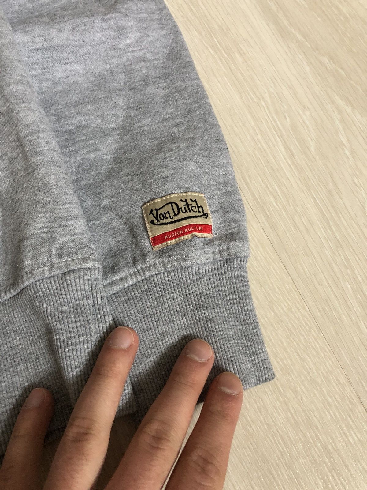 Vintage × Von Dutch Vintage Von Dutch Y2K Big Logo Sweatshirt Size US M / EU 48-50 / 2 - 3 Thumbnail
