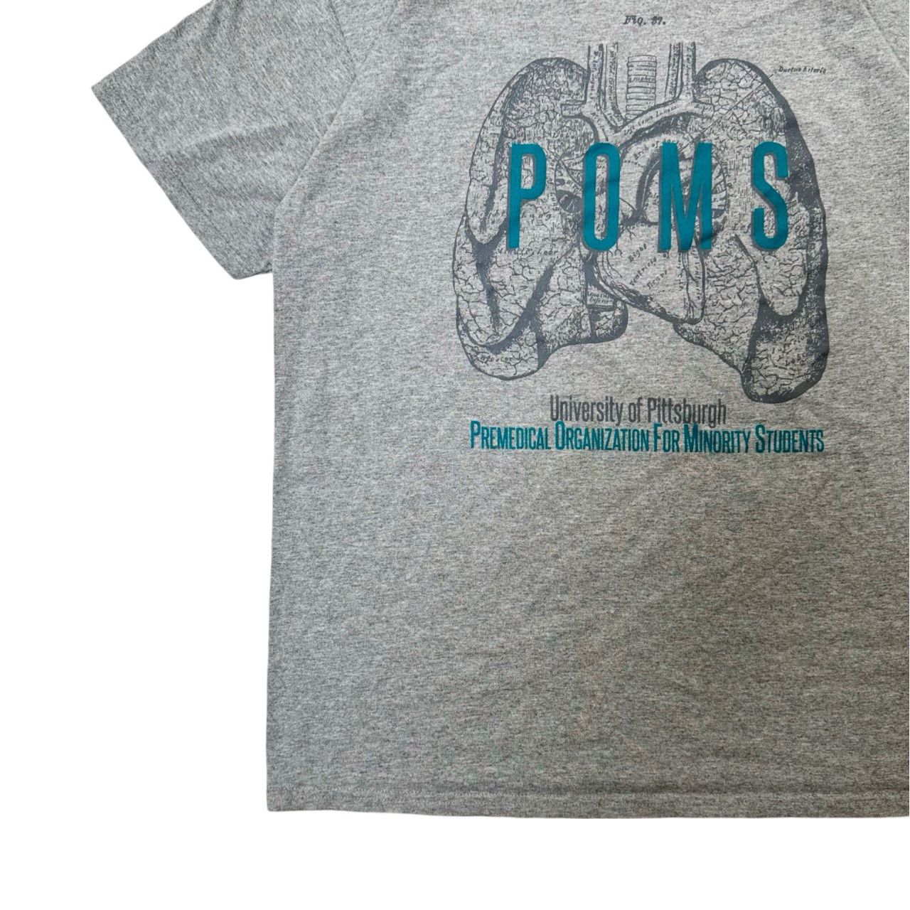 Vintage Vintage 00s University of Pittsburgh Anatomy POMS Graphic Size US M / EU 48-50 / 2 - 3 Thumbnail