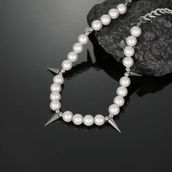 Jewelry Sachiko x Kaoda Pearl Spiked Necklace Size ONE SIZE - 4 Thumbnail