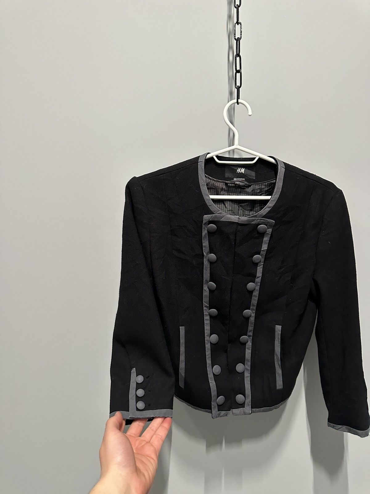 Japanese Brand Vintage Napoleon Military Jacket Coat Punk Japan PPFM Vibe Size M / US 6-8 / IT 42-44 - 2 Thumbnail