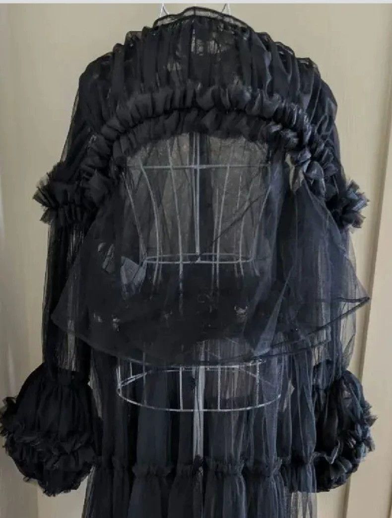 Comme des Garcons Comme des Garcons Black vintage yarn blouse Size M / US 6-8 / IT 42-44 - 5 Thumbnail
