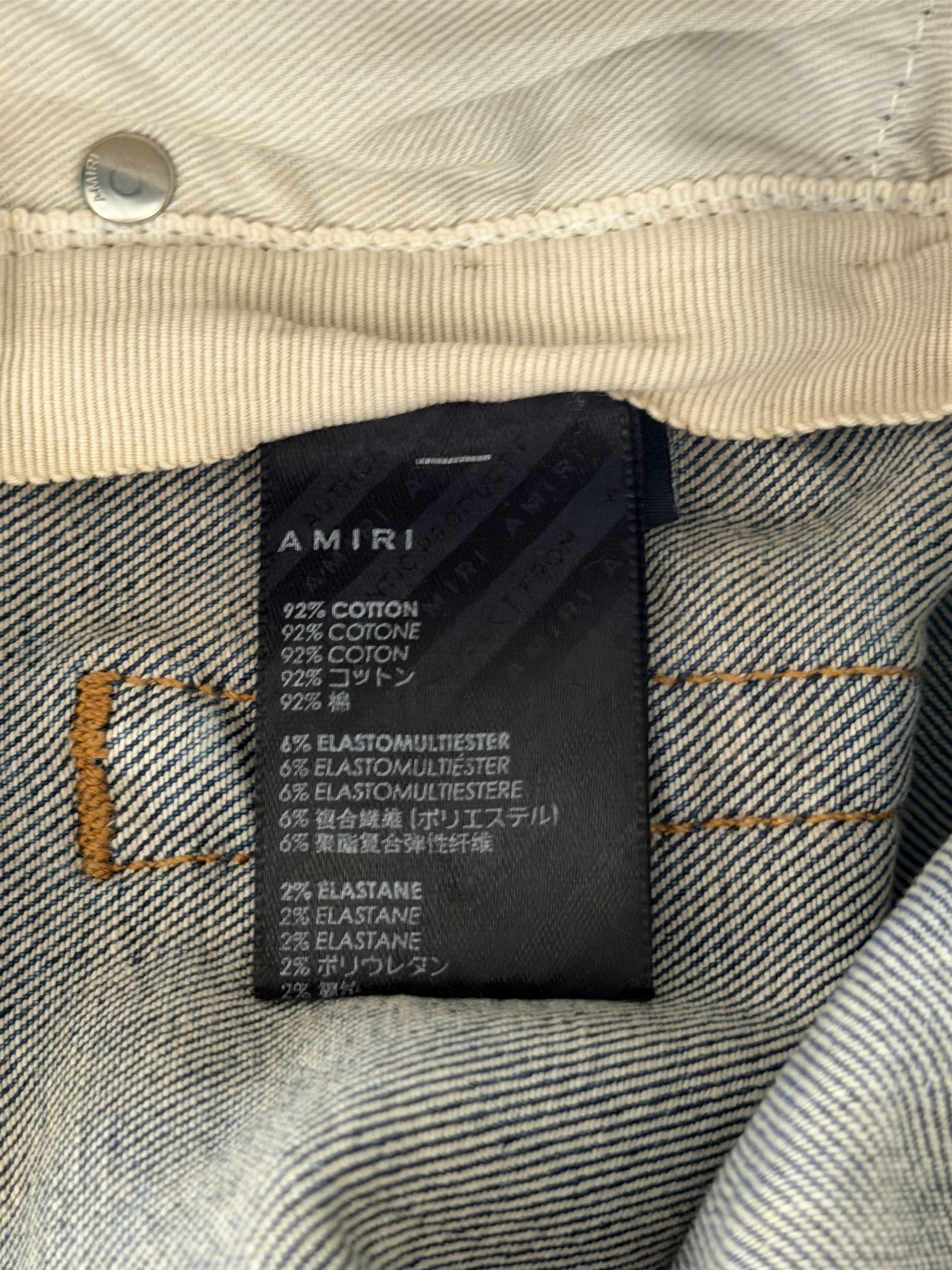 Amiri Amiri Bandana Jacquard MX1 Size US 31 - 4 Thumbnail
