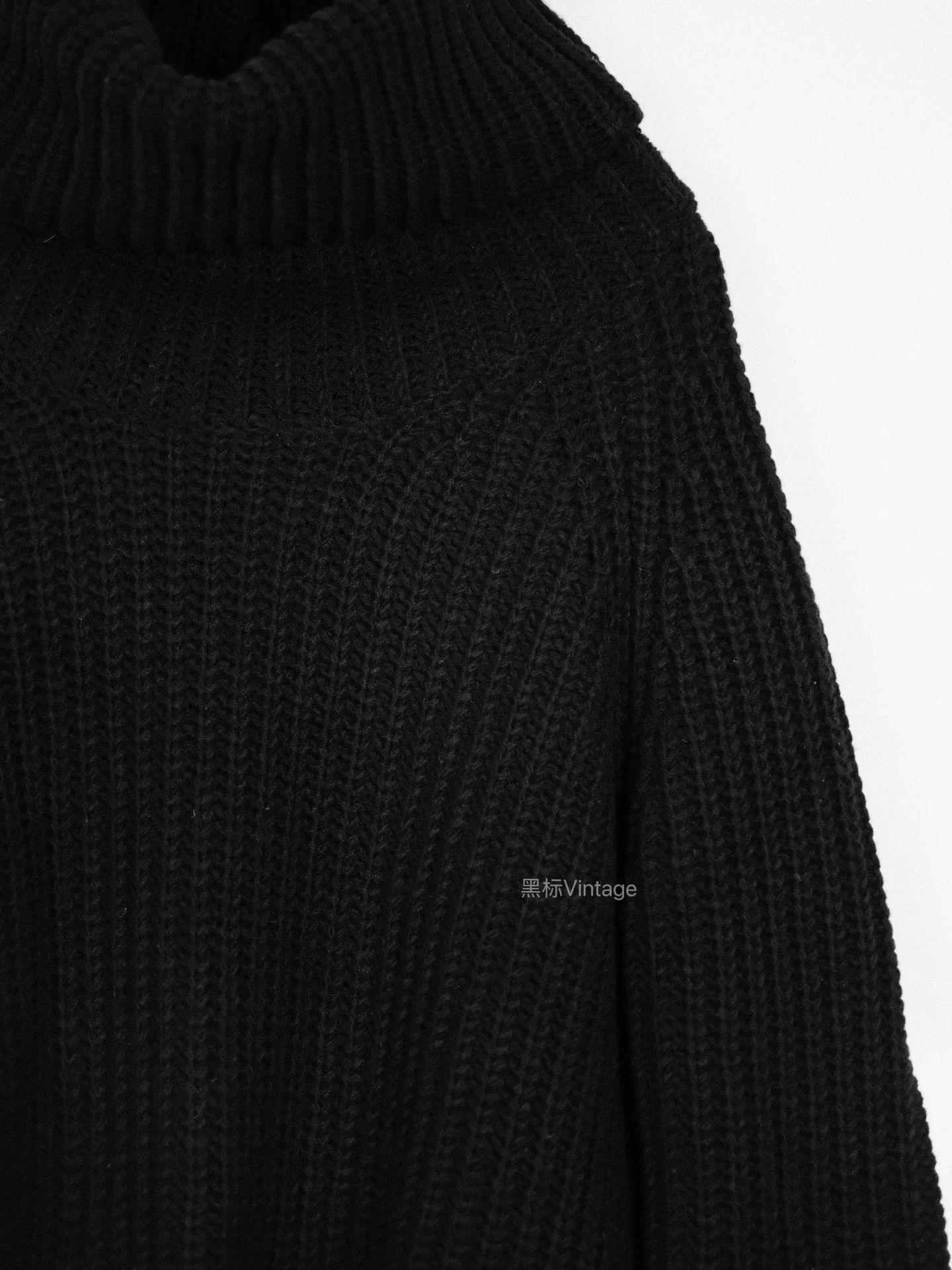 Yohji Yamamoto Yohji Yamamoto 18AW Vtg Thick Turt Cuffed Sweater Wmn Size US M / EU 48-50 / 2 - 5 Thumbnail
