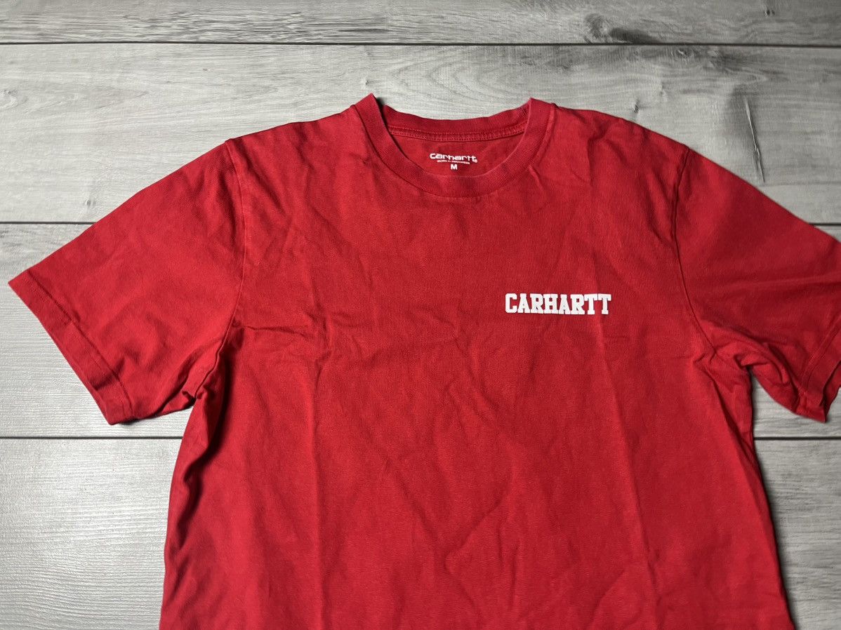 Carhartt Carhartt wip Tshirt small logo size Medium Size US M / EU 48-50 / 2 - 3 Thumbnail