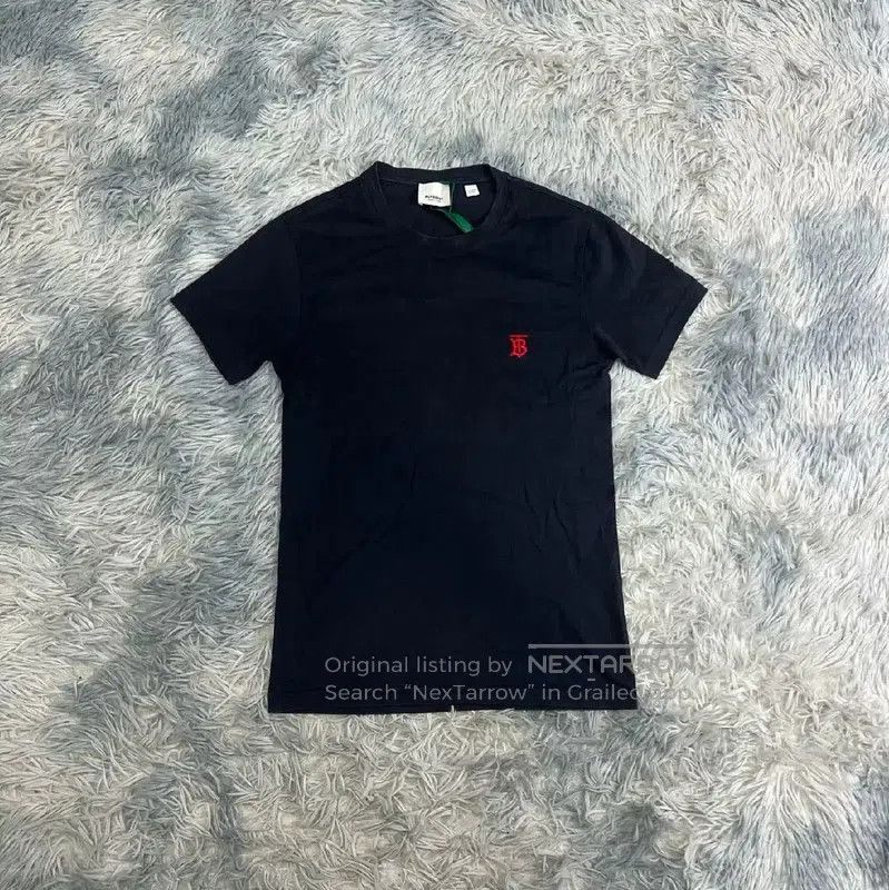 Burberry Burberry Black Cotton T-Shirt for Women. Size XXS / US 00 / IT 34 - 1 Thumbnail