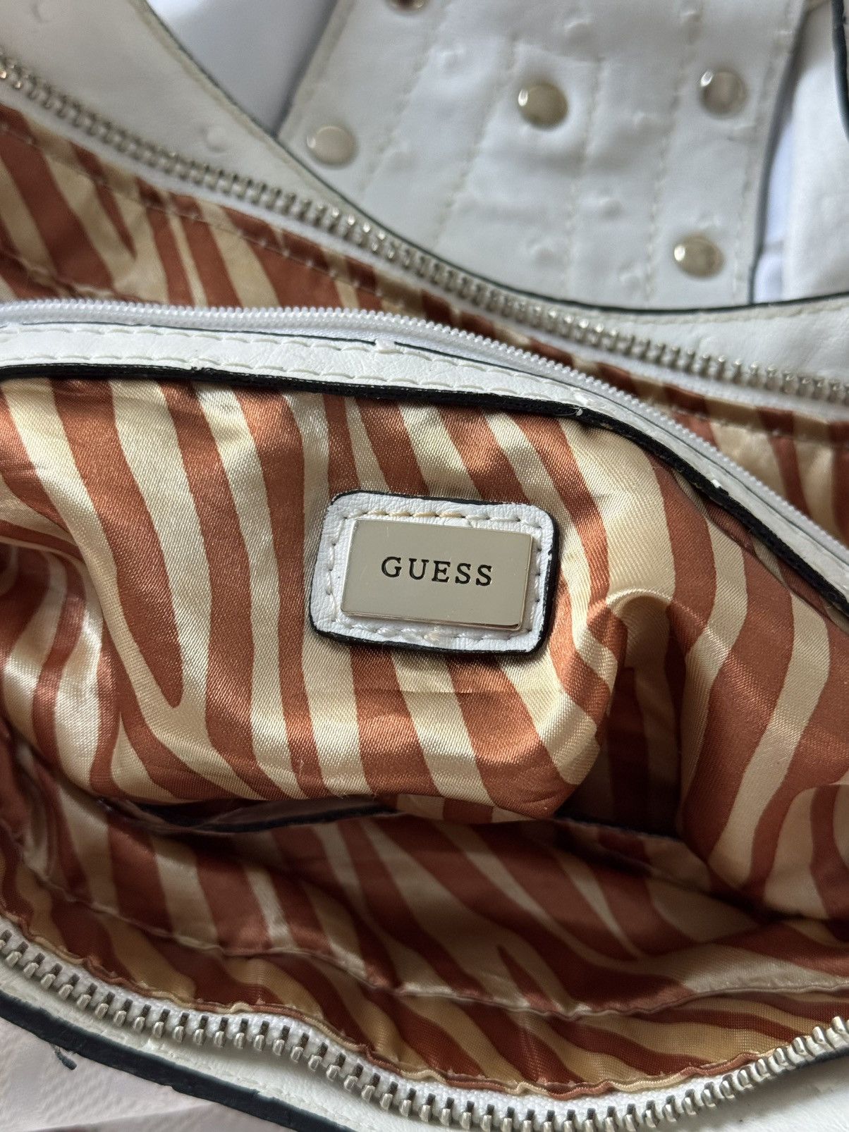 Guess Guess vintage buckle logo bag Monogram mini 00s Y2k Handbag Size ONE SIZE - 6 Thumbnail