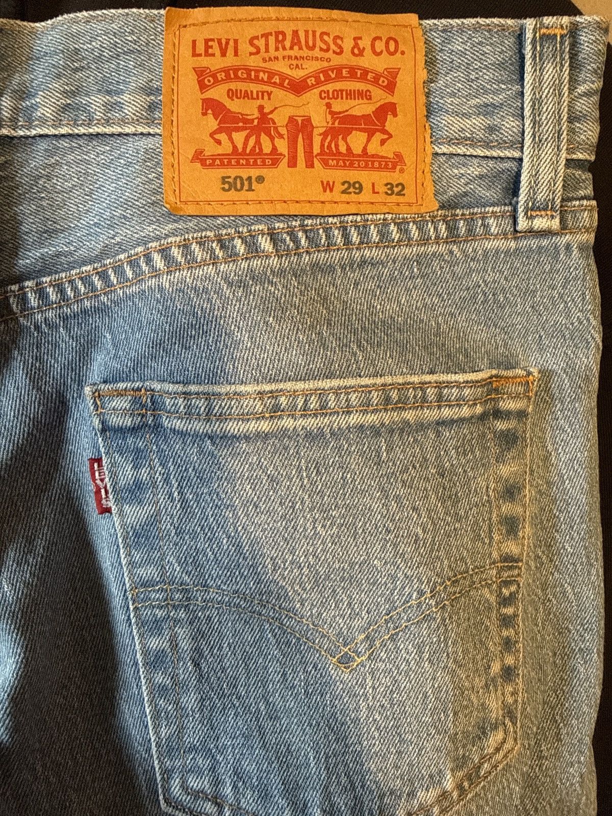Levi's 501 Levi’s Size US 29 - 5 Thumbnail