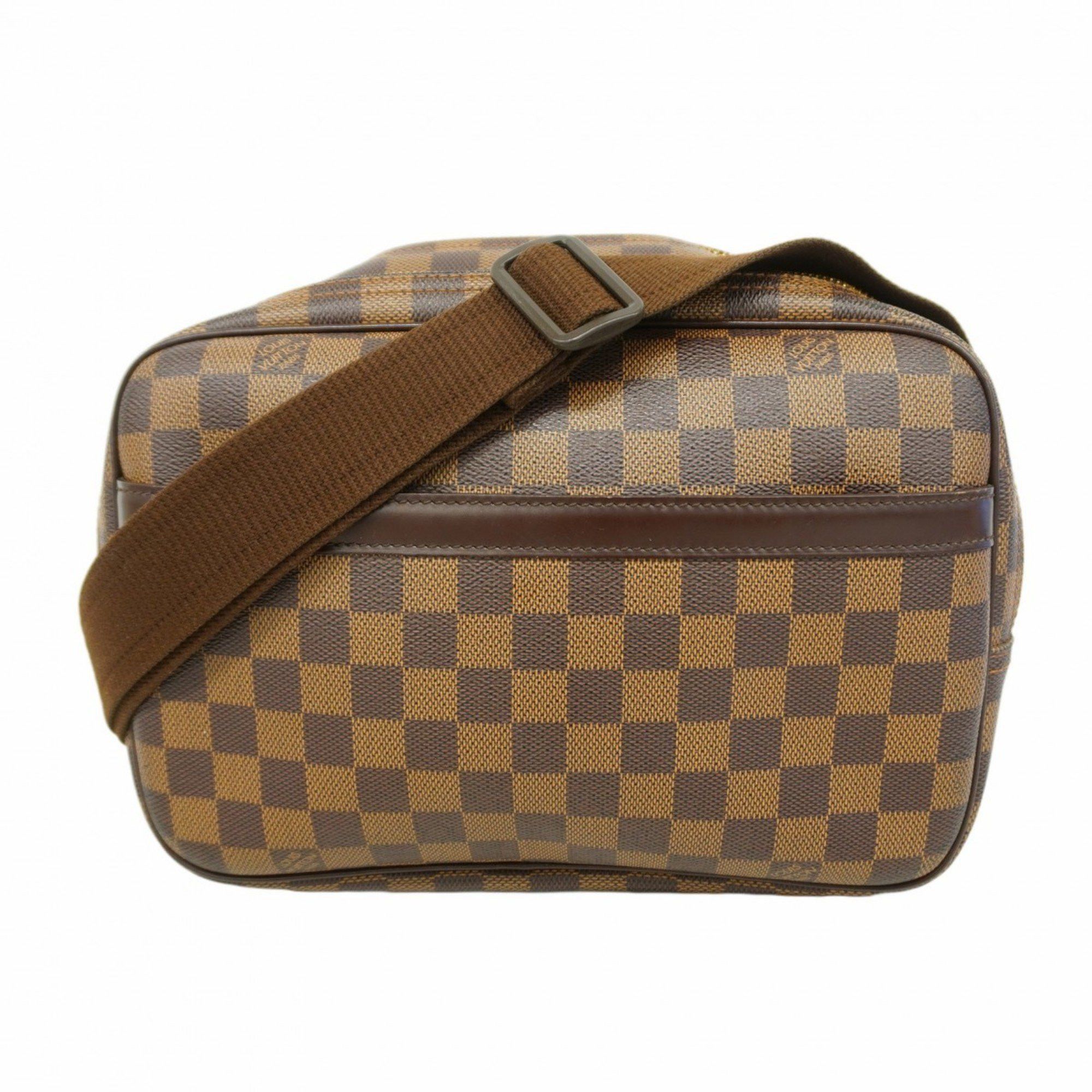 Louis Vuitton Shoulder Bag Damier Reporter Pm N45253 Ebene Ladies, Women's