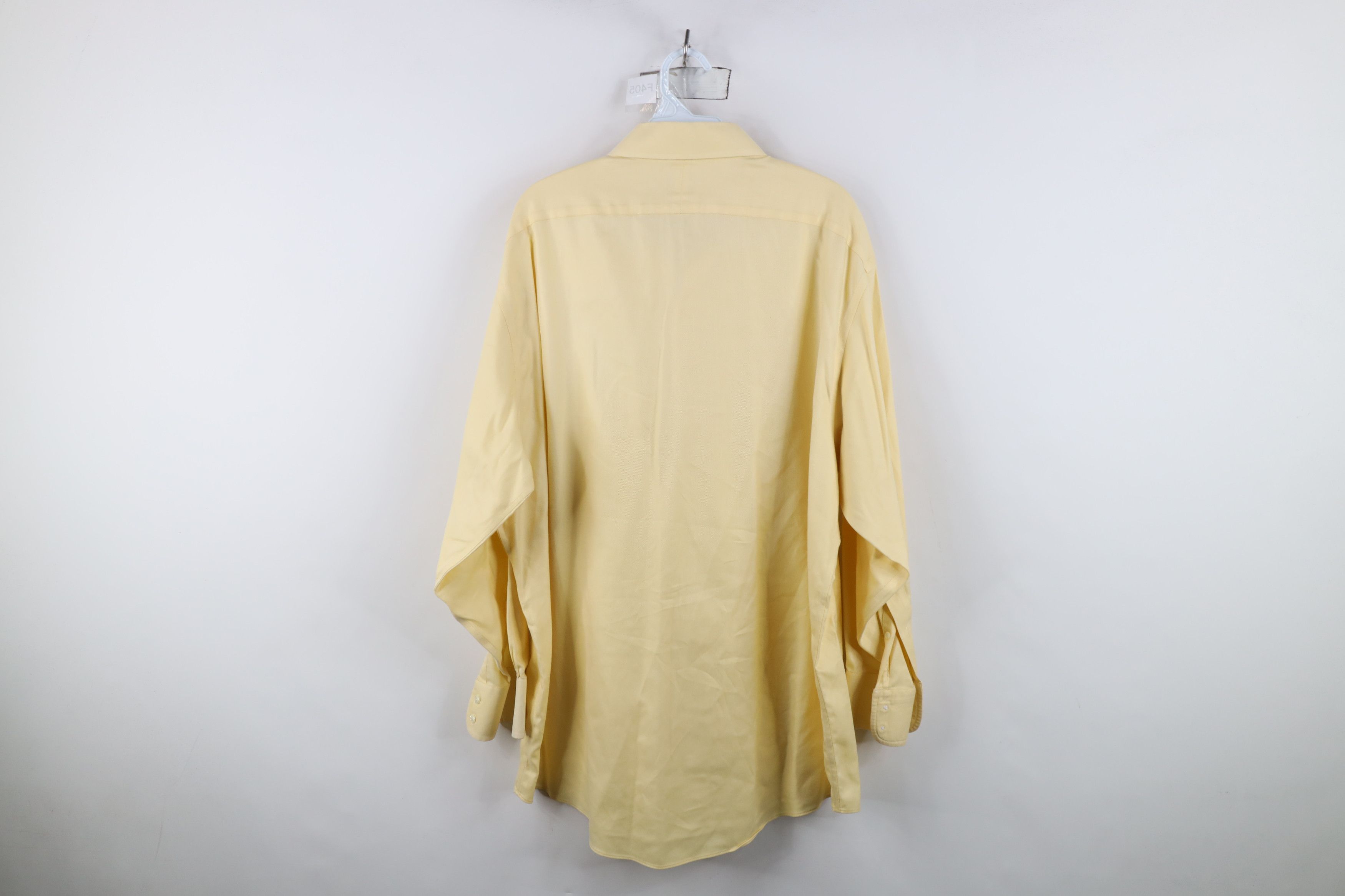 Brooks Brothers Vintage 90s Brooks Brothers Button Shirt Yellow Cotton Size US M / EU 48-50 / 2 - 10 Thumbnail
