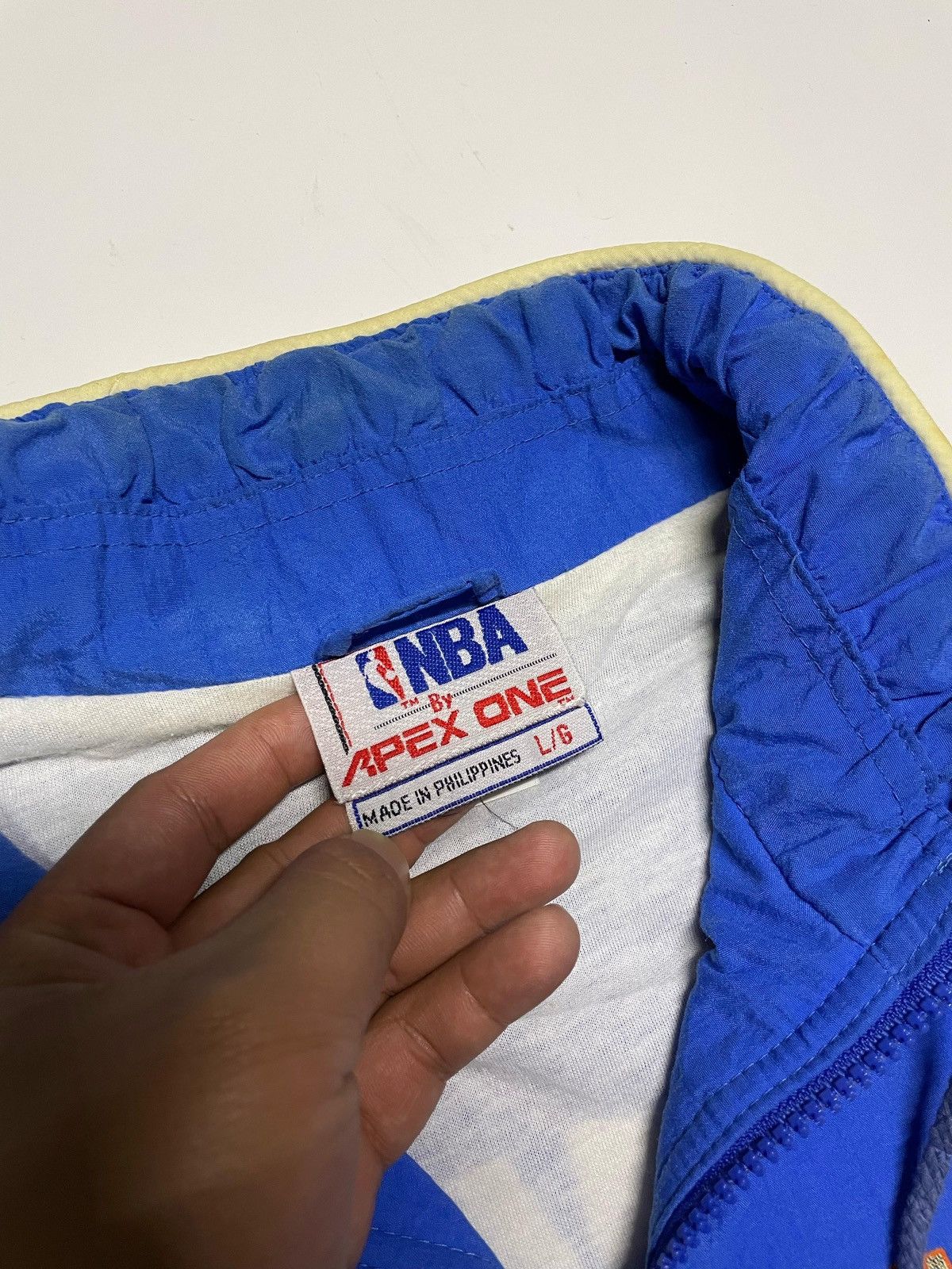 Apex One × NBA Knicks By Apex One NBA Basketball Vintage Windbreaker Jacket Size US L / EU 52-54 / 3 - 10 Thumbnail