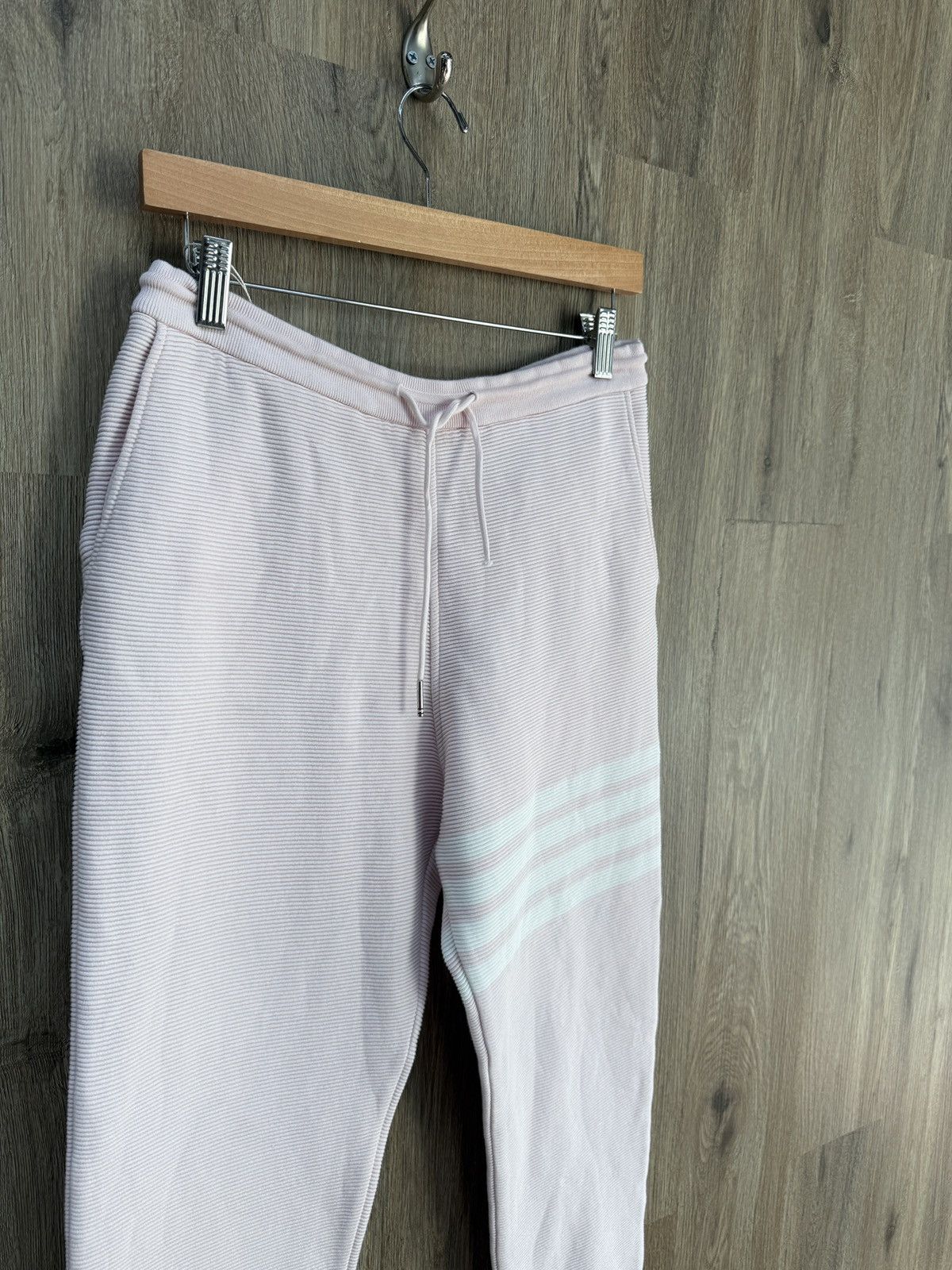 Thom Browne Thome Browne Pink Thermal Sweats Size US 29 - 3 Thumbnail