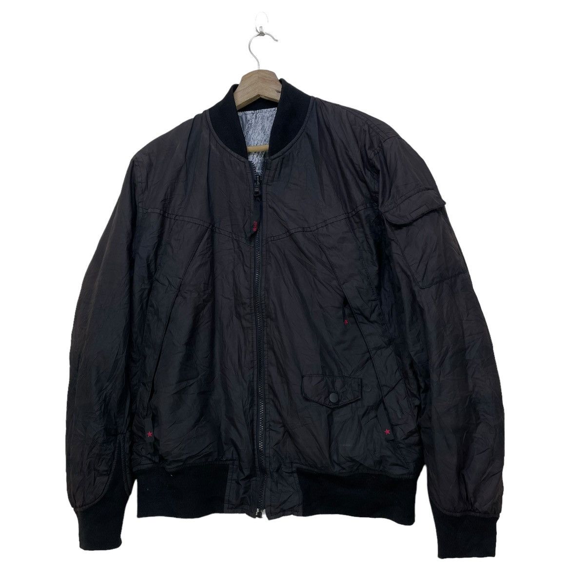 Japanese Brand 🔥Japanese Brand PPFM Full Print Reversible Bomber Jacket Size US M / EU 48-50 / 2 - 7 Thumbnail