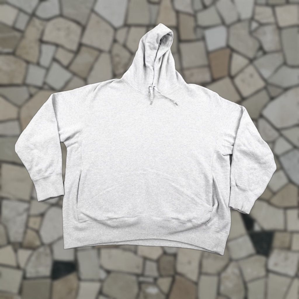 Uniqlo Uniqlo Hoodie Mens 3XL Gray Pullover Fleece Sweatshirt Sweater Comfort Fleece Size US XXL / EU 58 / 5 - 1 Thumbnail