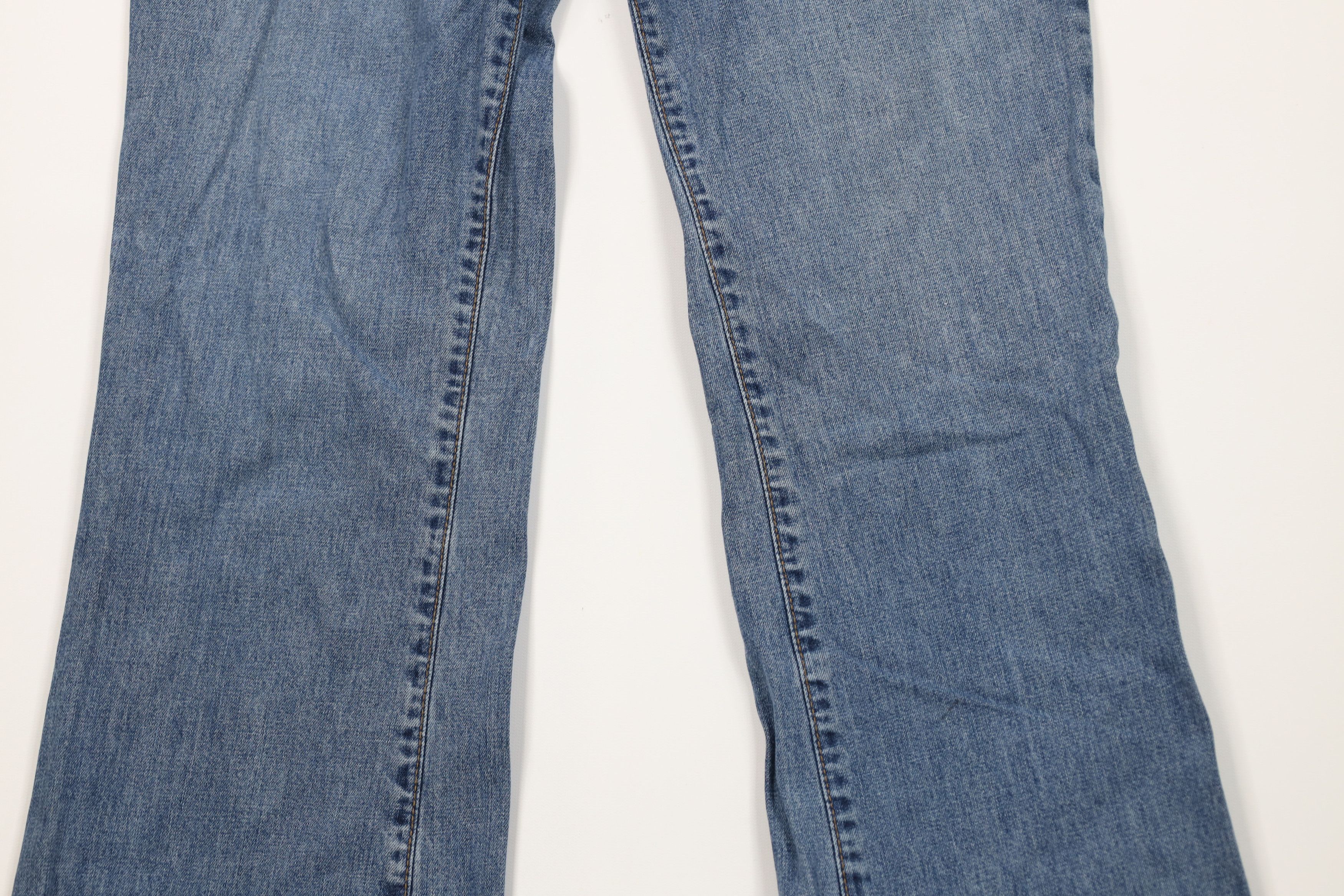 Gap Vintage 90s Y2K Gap Babydoll Flared Wide Leg Denim Jeans USA Size 28" / US 6 / IT 42 - 3 Thumbnail