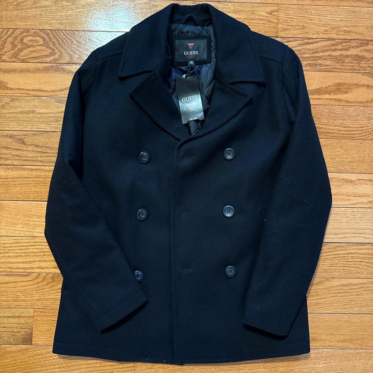 Guess GUESS LOGHAN PEACOAT Size US S / EU 44-46 / 1 - 1 Thumbnail