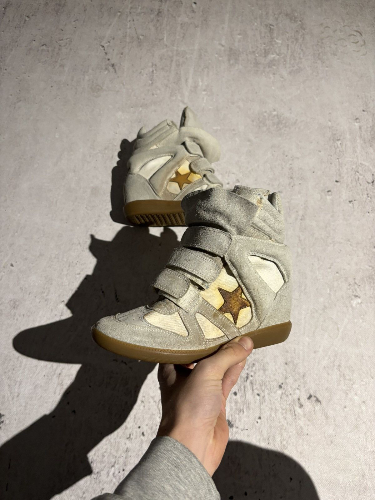 Isabel Marant Y2K Japan Style Isabel Marant Beckett High Top Sneakers Rare Size US 7 / IT 37 - 2 Thumbnail