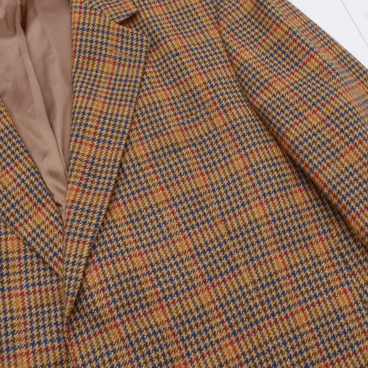 Brooks Brothers Brooks Brothers Tweed Wool Cashmere Brown Checks Blazer XL Size 46R - 4 Thumbnail