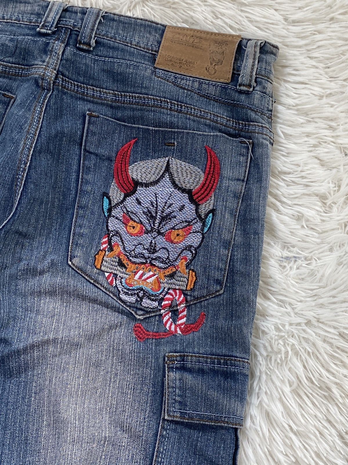 Other 🔥BINDING NOW🔥 Carnaby Jeans (CNB) Cargo Pant rare Size US 33 - 7 Thumbnail
