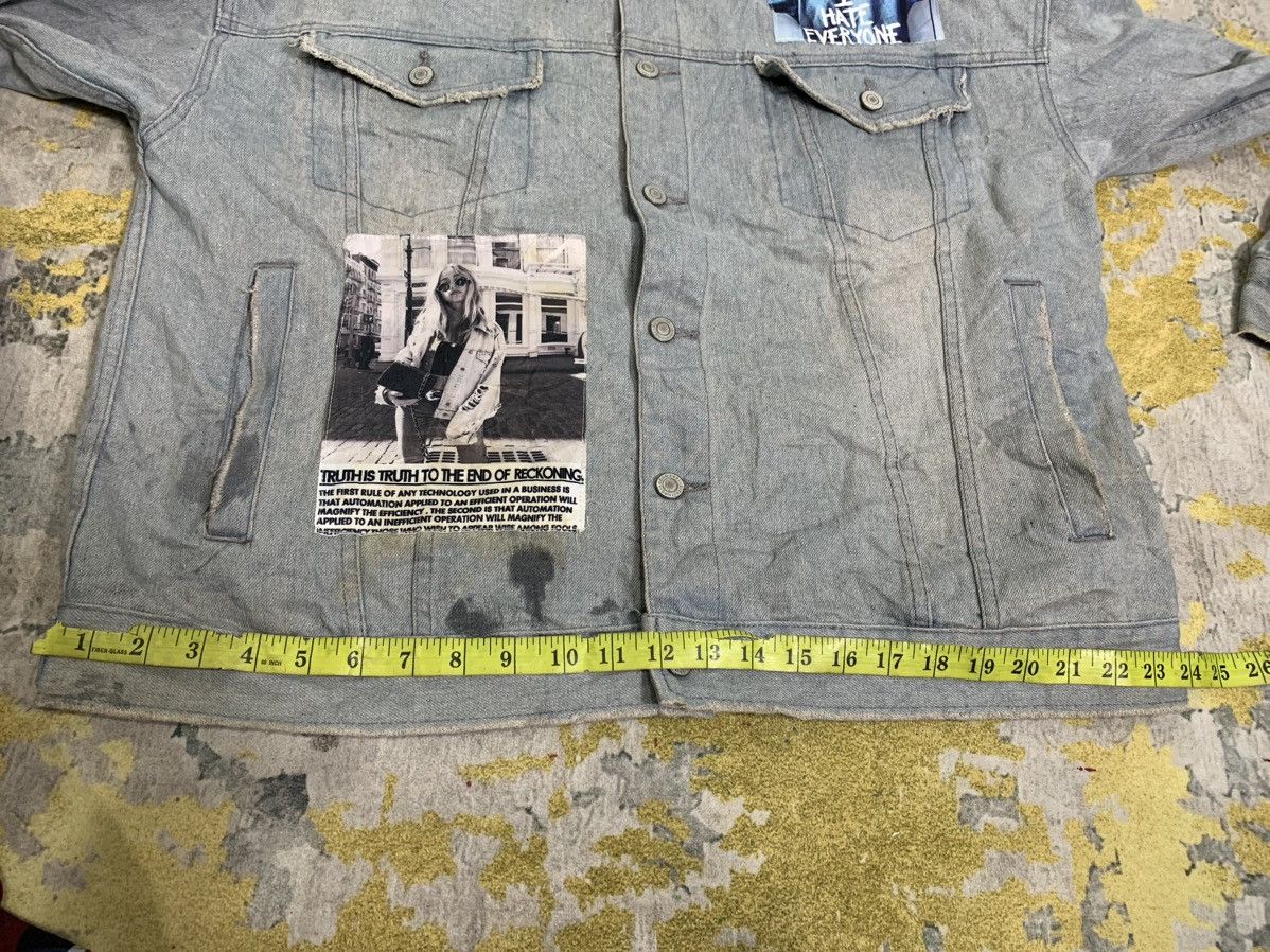 Japanese Brand Jungle Storm Distressed denim jacket Size US L / EU 52-54 / 3 - 13 Thumbnail