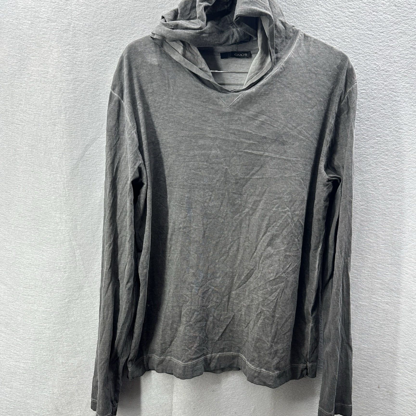 Vintage GIMO'S Ventura Hooded T-Shirt Mens 2XL Gray Cotton Knit Hooded Everyday Wear Classic T-Shirt Mens XXL Fashion 90s? Size US XXL / EU 58 / 5 - 3 Thumbnail