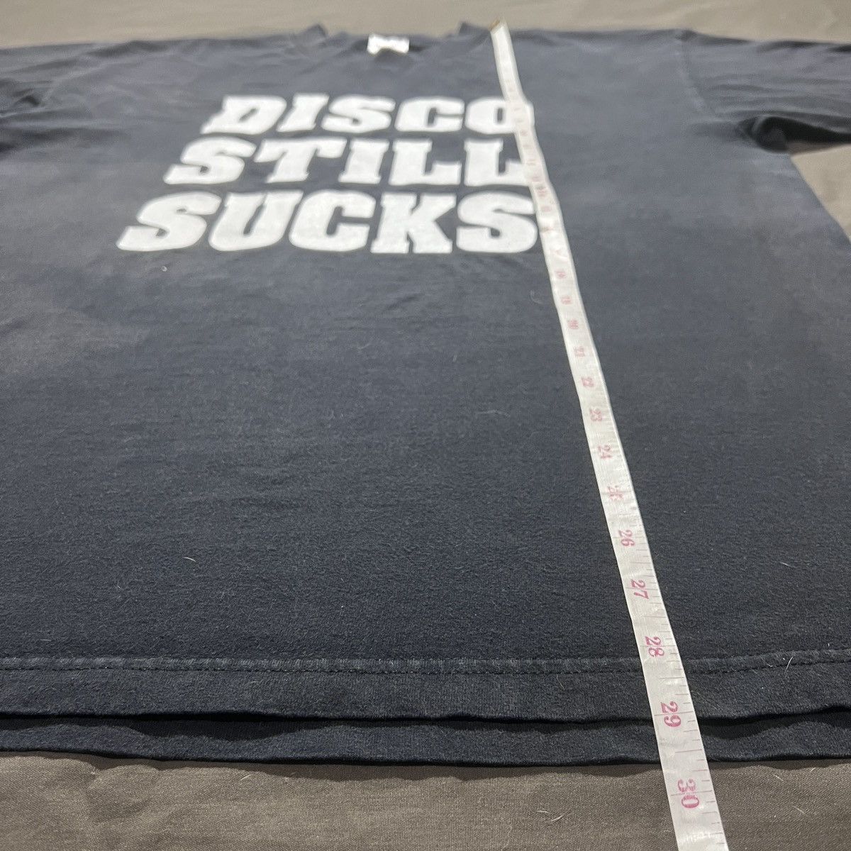 Vintage Vintage 90s DISCO STILL SUCKS Promo Tee graphic streetwear Size US XL / EU 56 / 4 - 9 Thumbnail