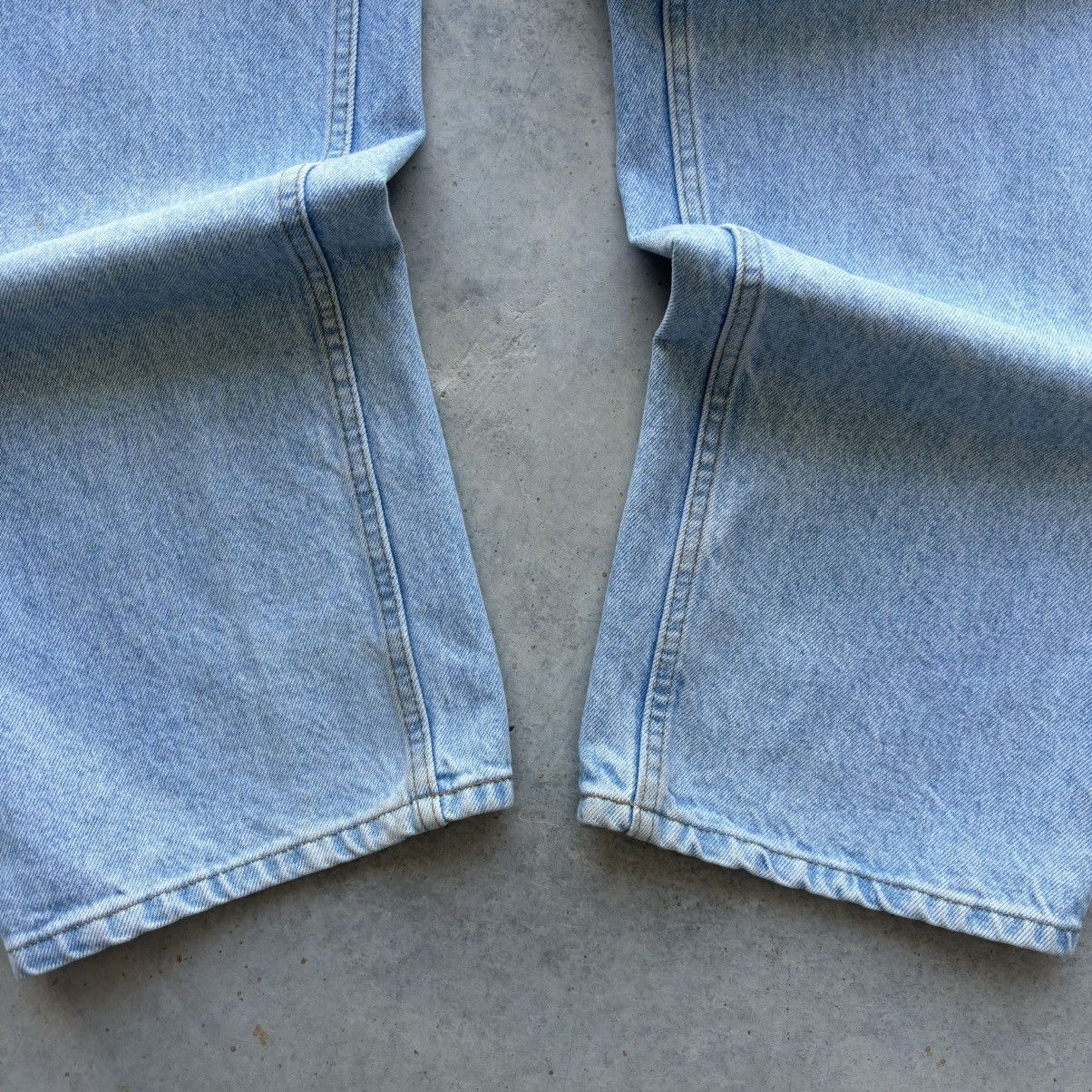 Anchor Blue × Vintage Vintage Anchor Blue Baggy Jeans Size US 33 - 3 Thumbnail