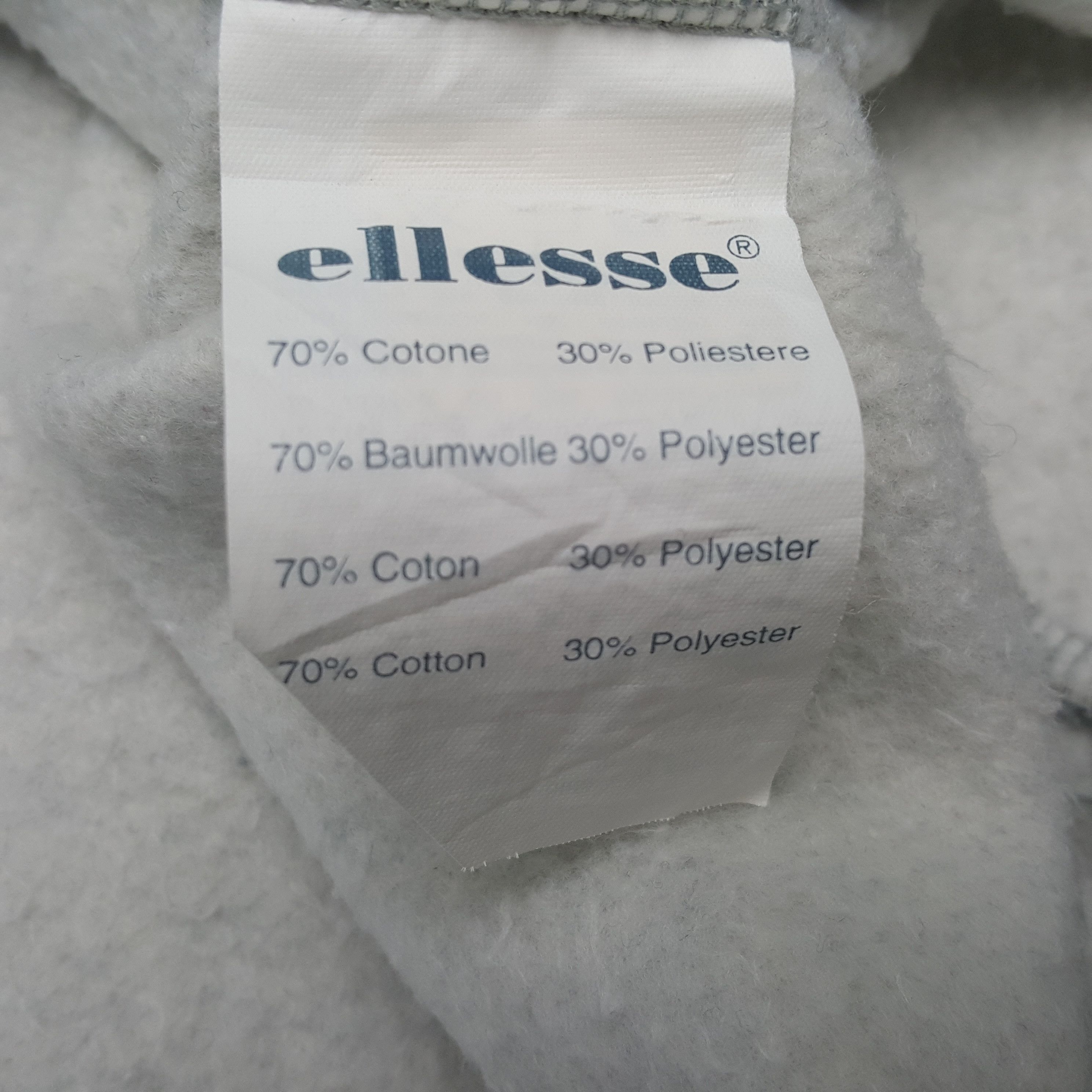Ellesse × Vintage Vintage ELLESSE Italian Sportswear Sweatshirt C287N17 Size US M / EU 48-50 / 2 - 8 Thumbnail