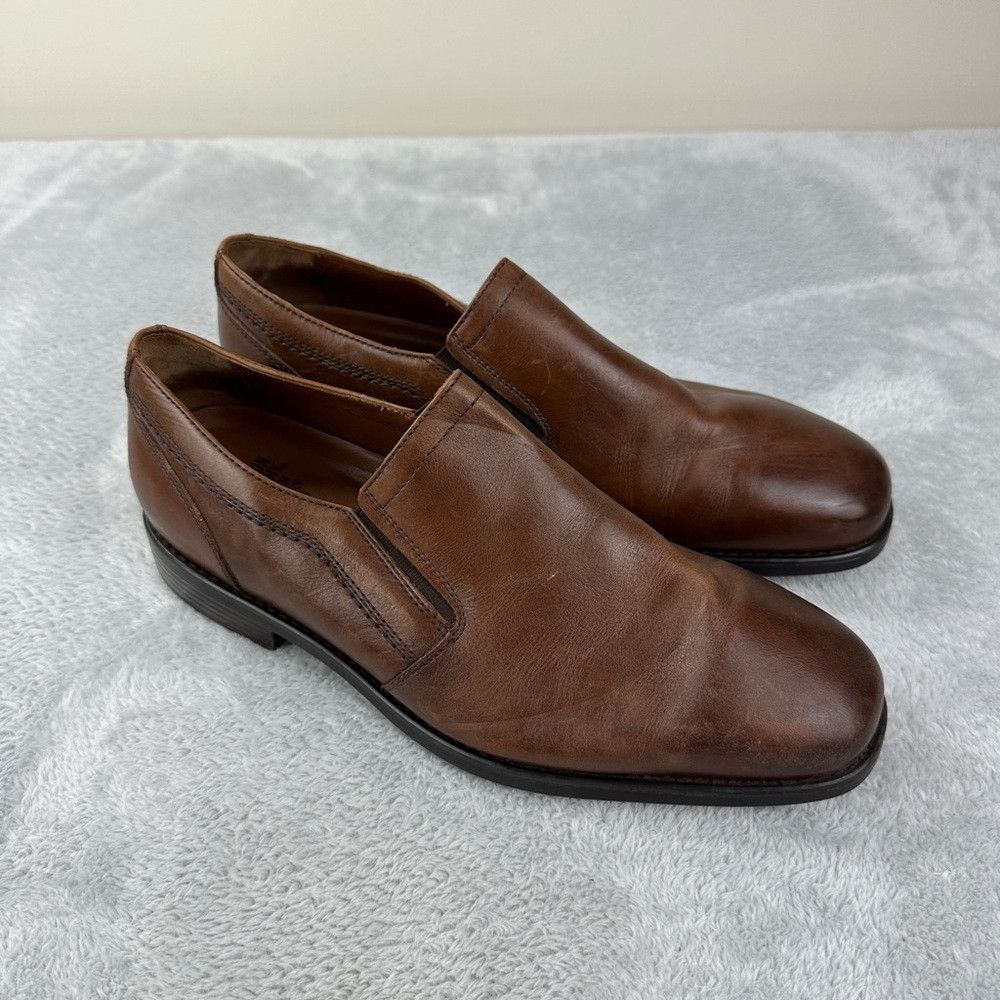 Johnston & Murphy Johnson & Murphy Brown Leather Shoes Men’s Size 9.5 US Size US 9.5 / EU 42-43 - 8 Thumbnail