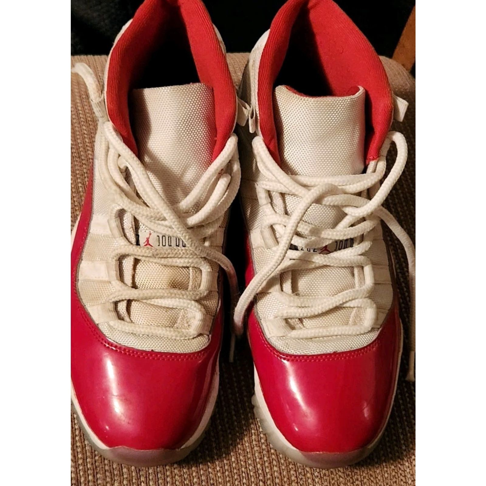 Nike Nike Air Jordan 11 Cherry Retro High Sneaker CT8012-116 Red White Mens 9 2024 Activewear Casual Size US 8 / EU 41 - 3 Thumbnail