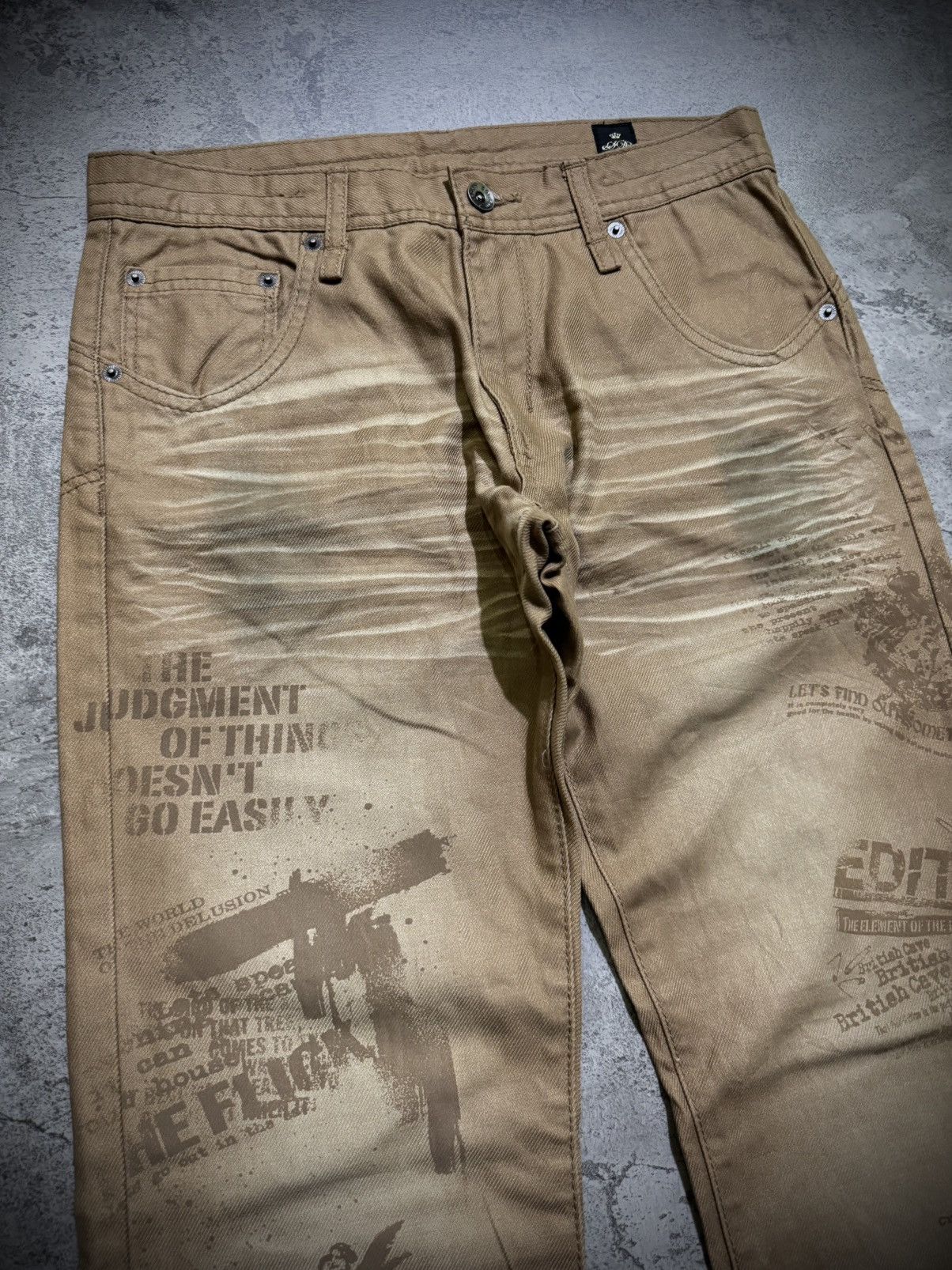 semanticdesign SEMANTICDESIGN IFSIXWASNINE STYLE FADDING BOOTCUT JEANS Size US 30 / EU 46 - 3 Thumbnail