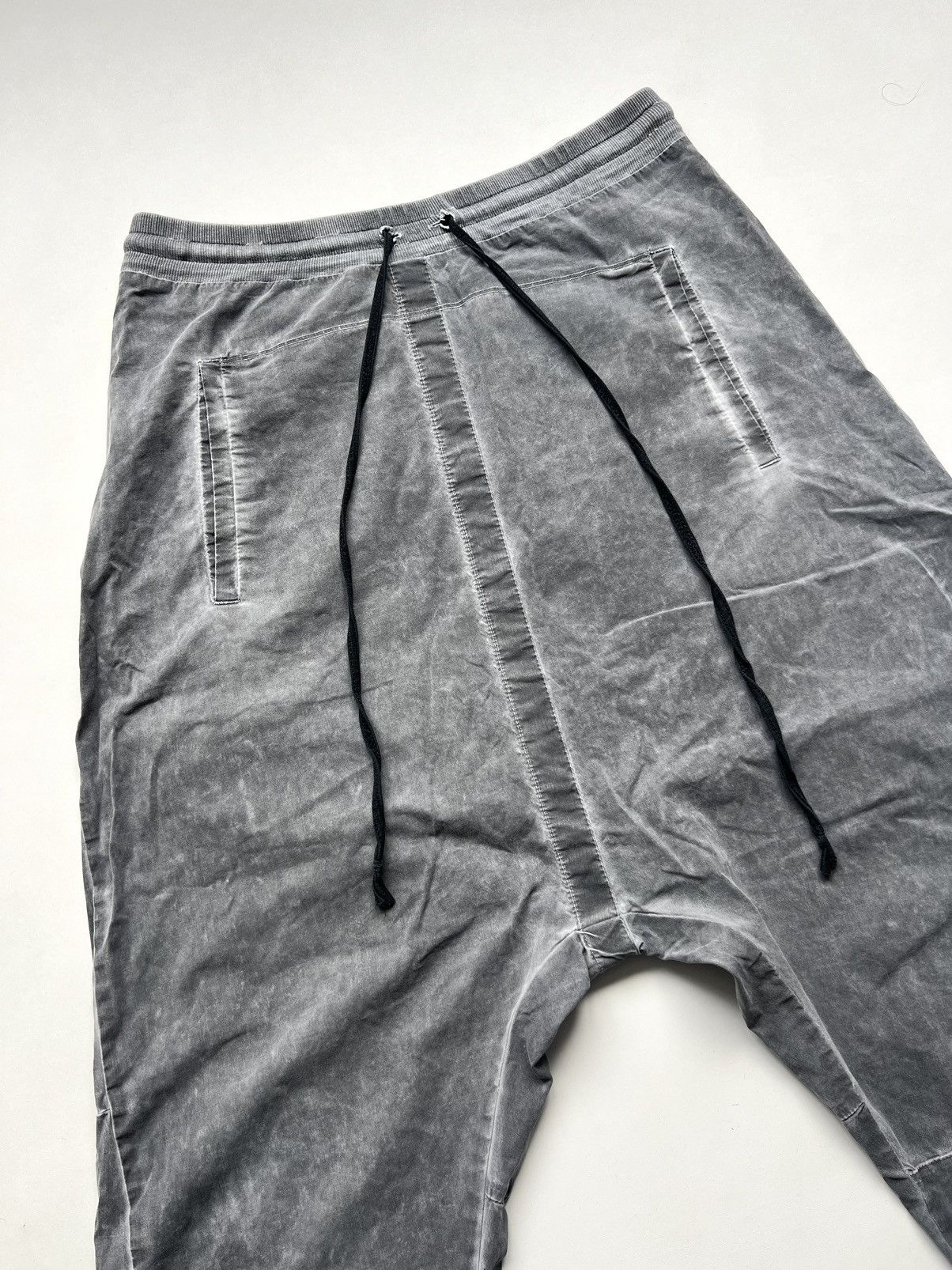 Lost & Found Ria Dunn 🇮🇹Lost&Found Ria Dunn Object Dyed Drop Crotch Trainers Pants Size US 33 - 5 Thumbnail
