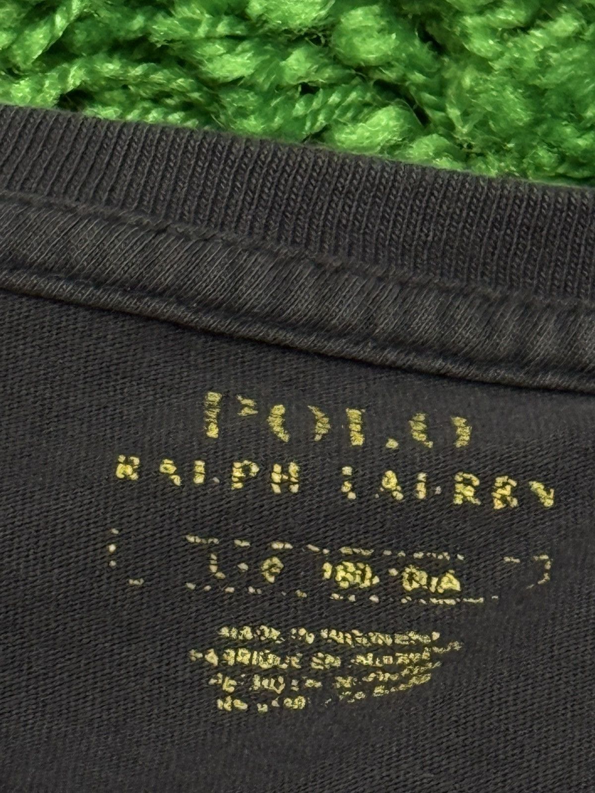 Polo Ralph Lauren Polo Ralph Lauren Distressed Navy Classic OG Logo Large Tee Size US L / EU 52-54 / 3 - 4 Thumbnail
