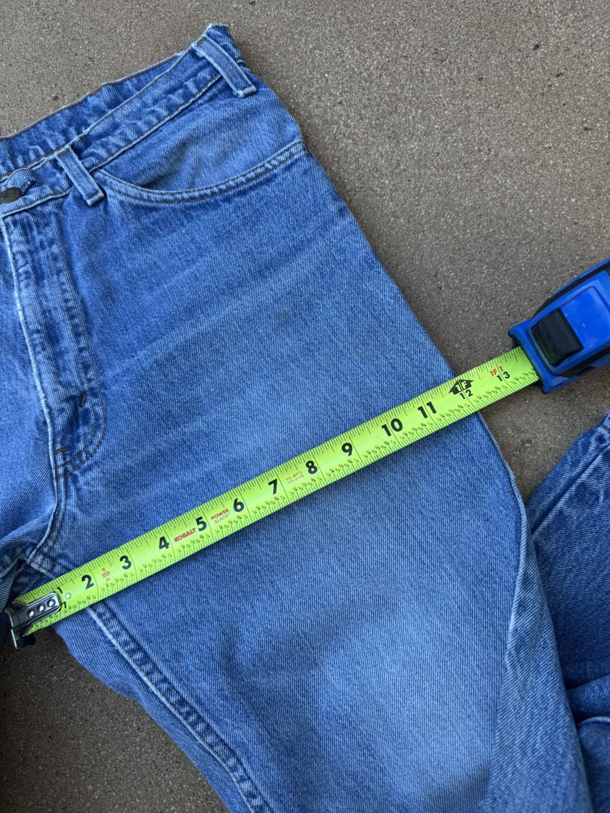 Levi's Vtg 80’s Levi’s 646 Orange Tab Bellbottom Flare Jeans 33x29 Size US 33 - 13 Thumbnail
