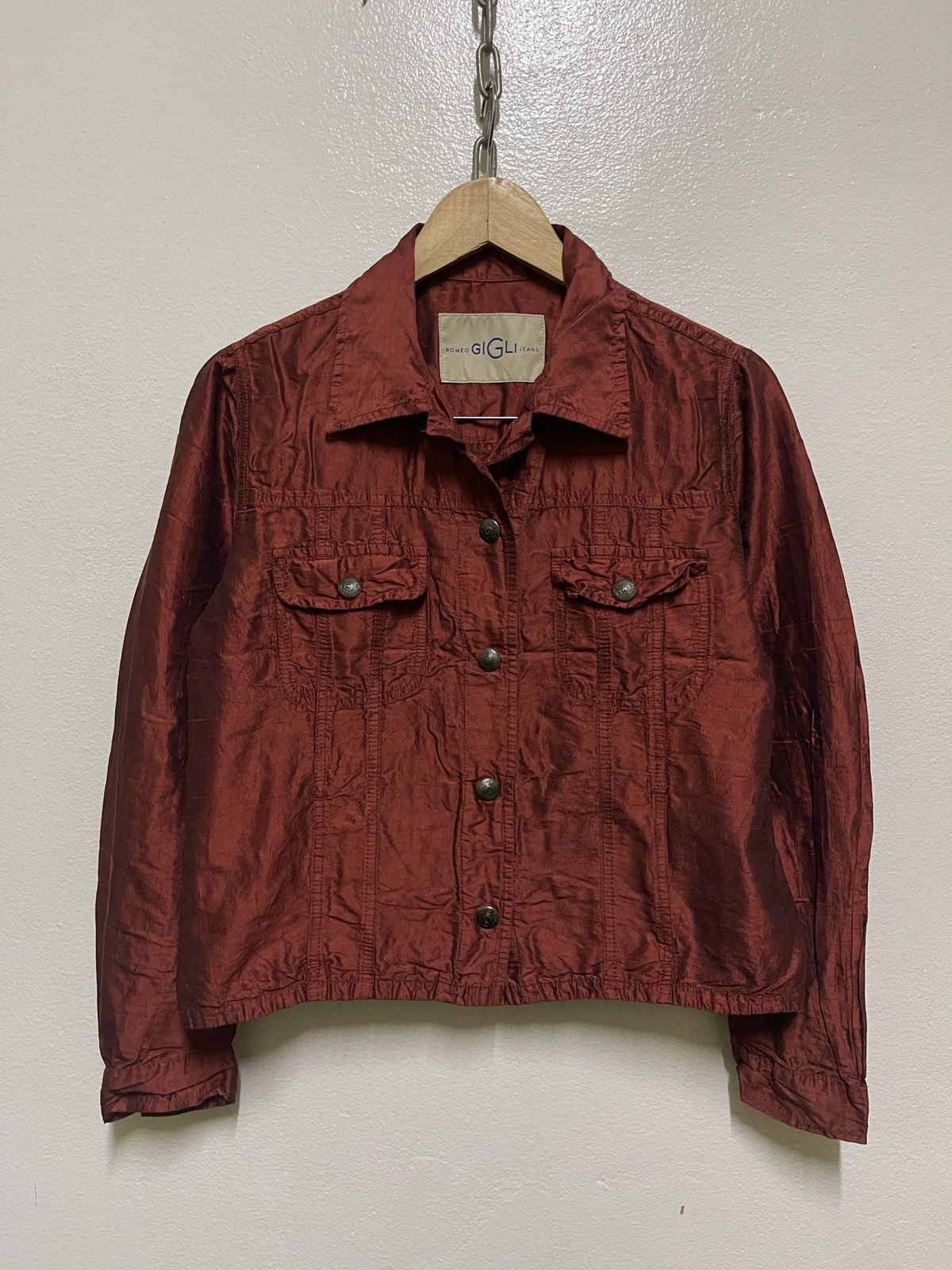 Romeo Gigli Romeo Gigli Jeans Trucker Jacket Size US M / EU 48-50 / 2 - 1 Thumbnail