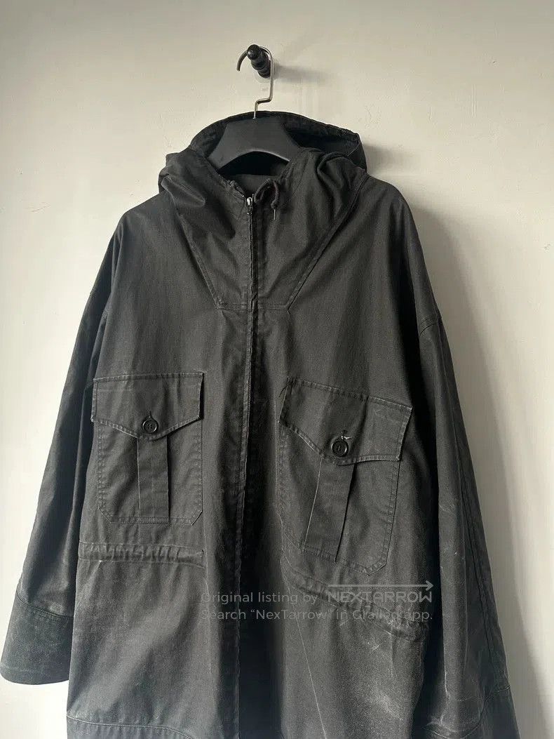 Helmut Lang Helmut Lang 1998 Waxed Parka Jacket . Size US L / EU 52-54 / 3 - 2 Thumbnail