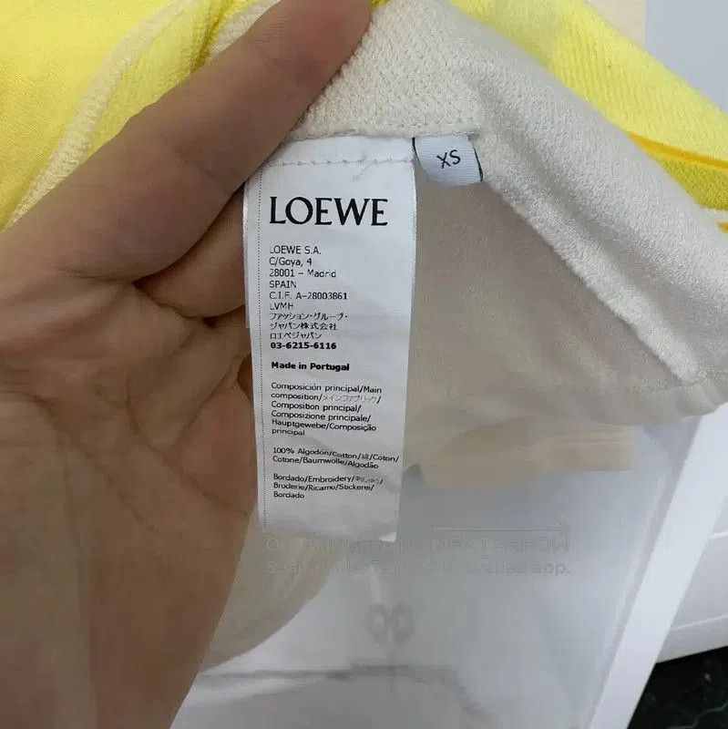 Loewe Green Cotton Graphic Sweatshirt for Women .