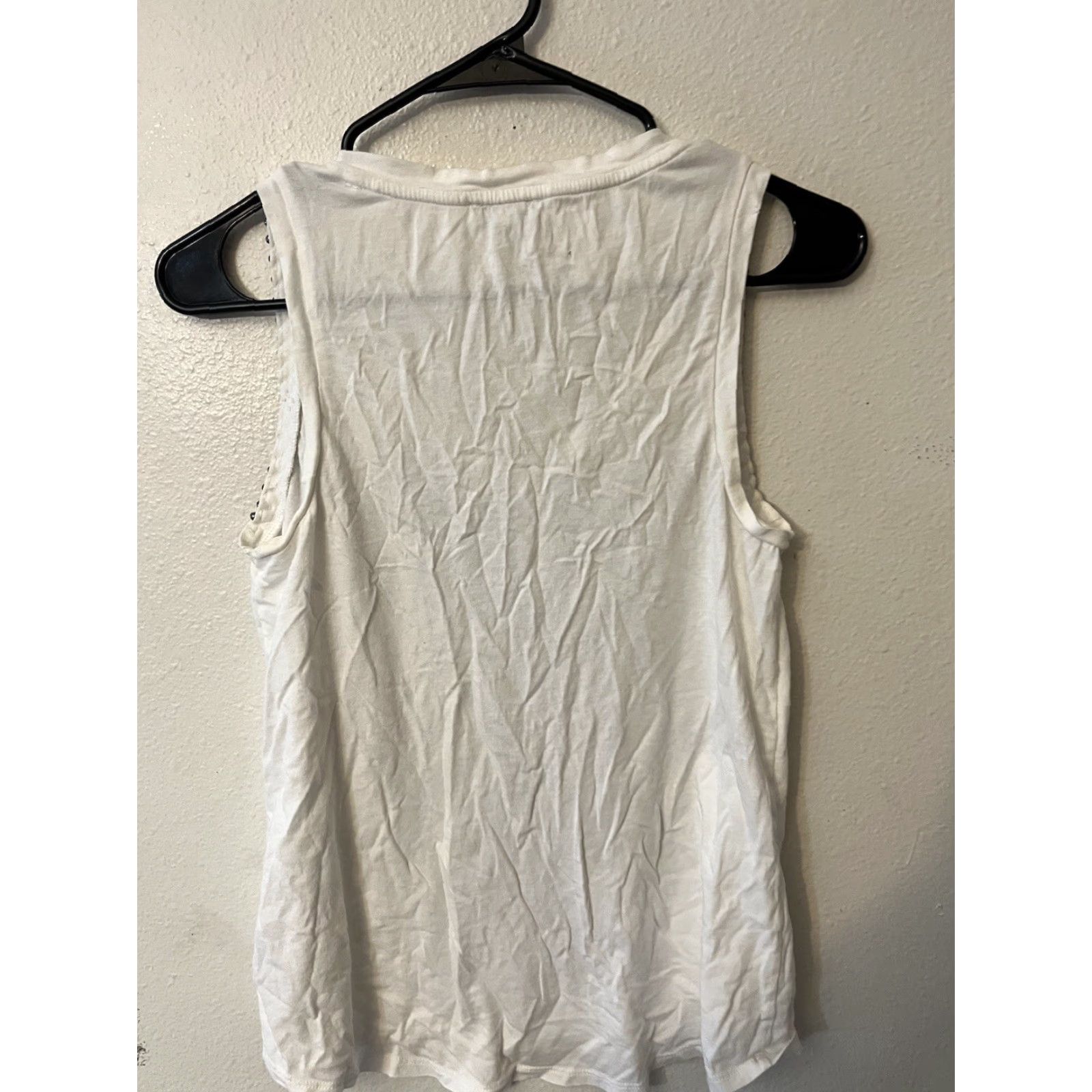 Express VINTAGE Express Women Tank Top Flowy White Beach S Size S / US 4 / IT 40 - 5 Thumbnail