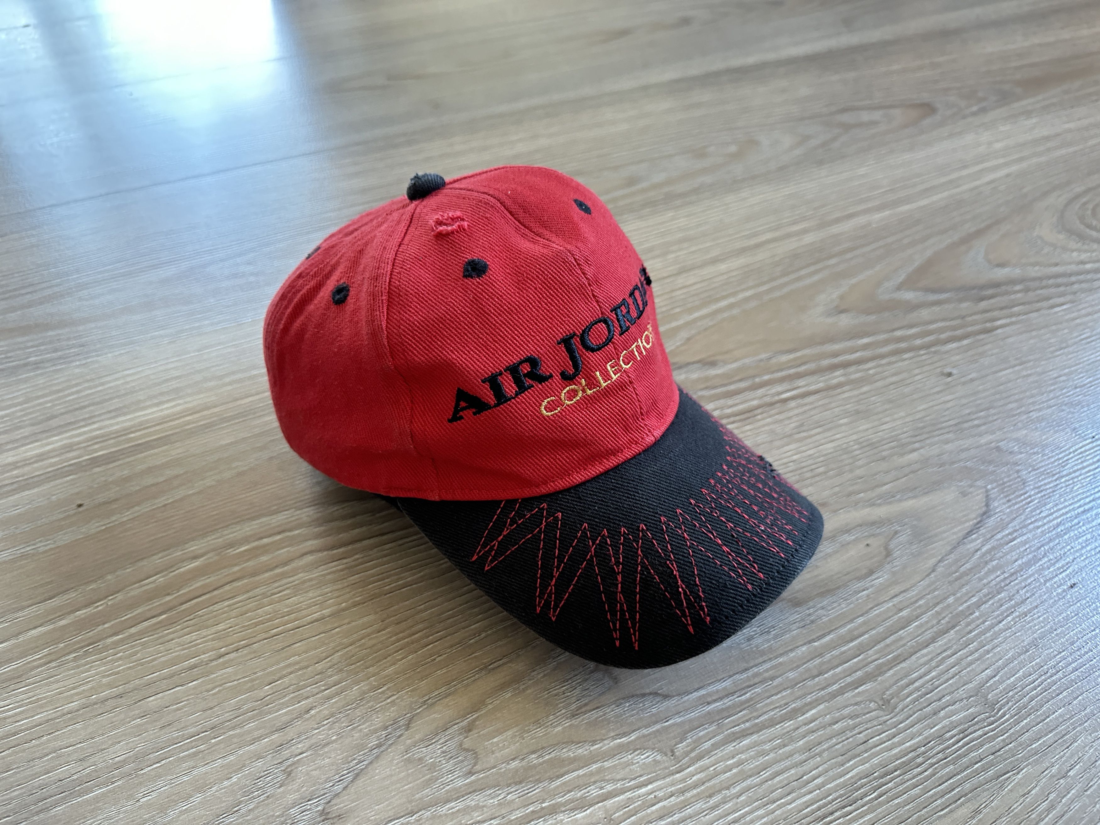 Jordan Brand × Nike × Vintage Rare Nike Vintage Air Jordan Baseball Cap Size ONE SIZE - 4 Thumbnail