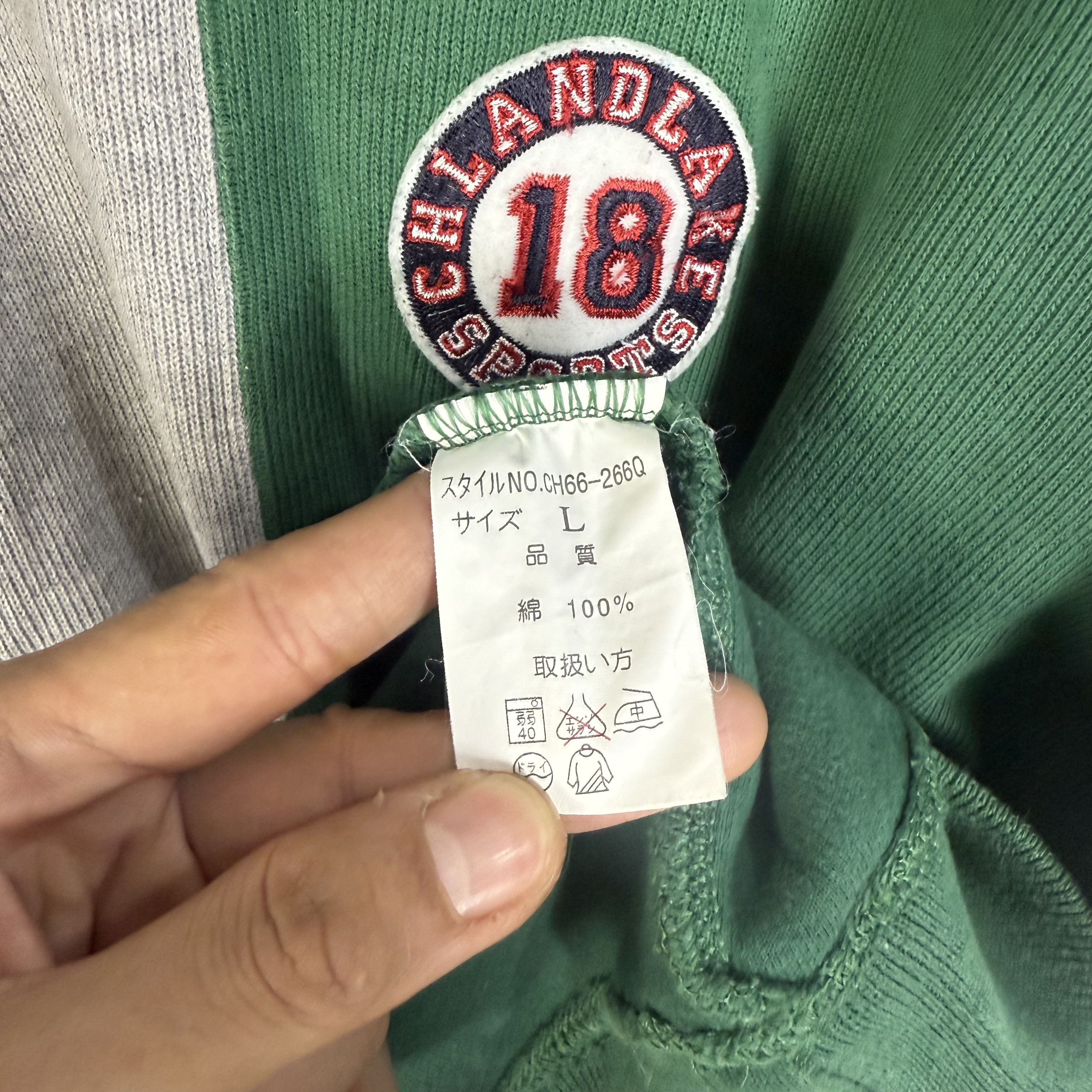 Vintage Vintage 90s Chlandlake Sports Sweatshirt Crewneck Size US L / EU 52-54 / 3 - 5 Thumbnail