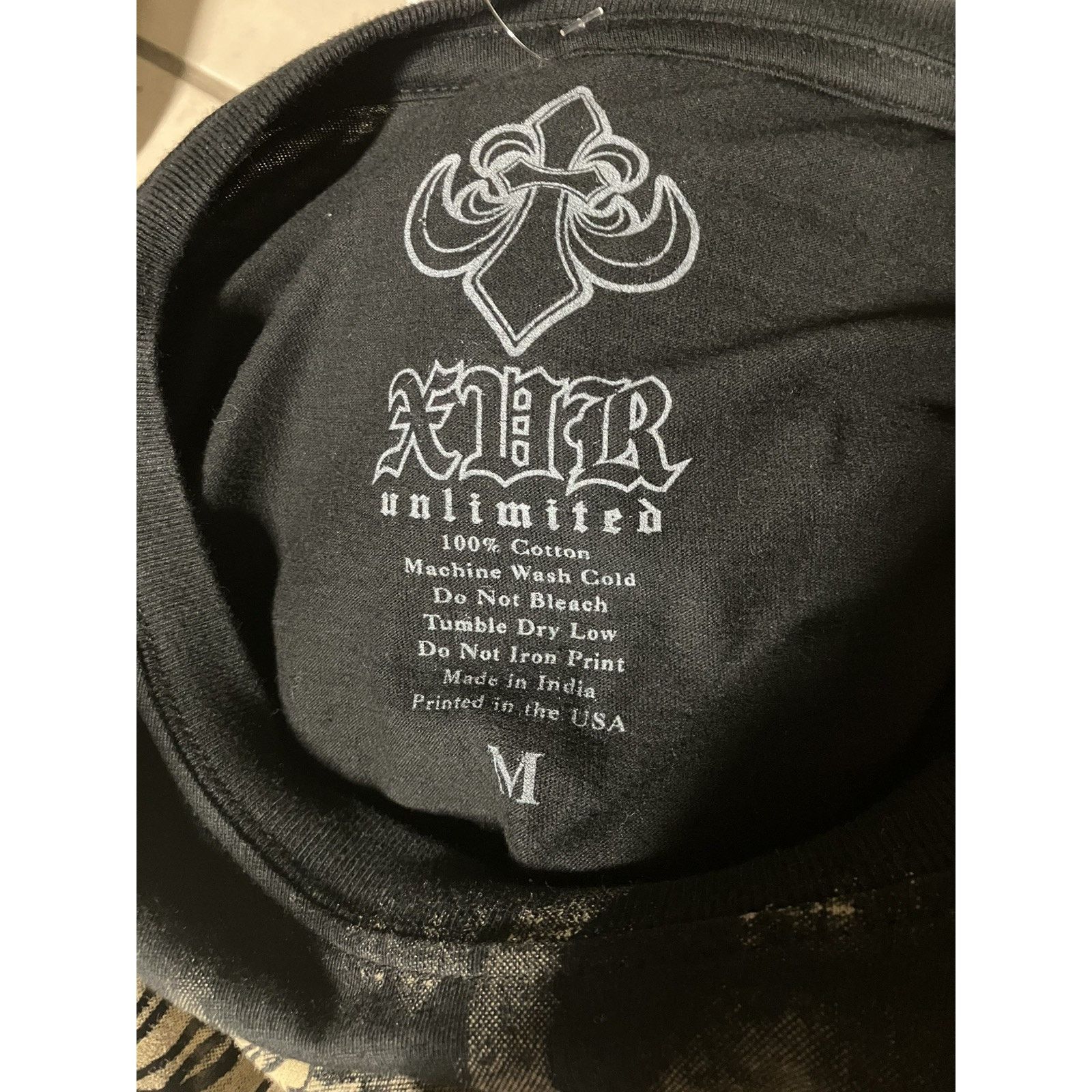 Other Vtg Xzavier AXR Mortis Angelus AOP Shirt M - Goth Cyber Y2K Size US M / EU 48-50 / 2 - 3 Thumbnail