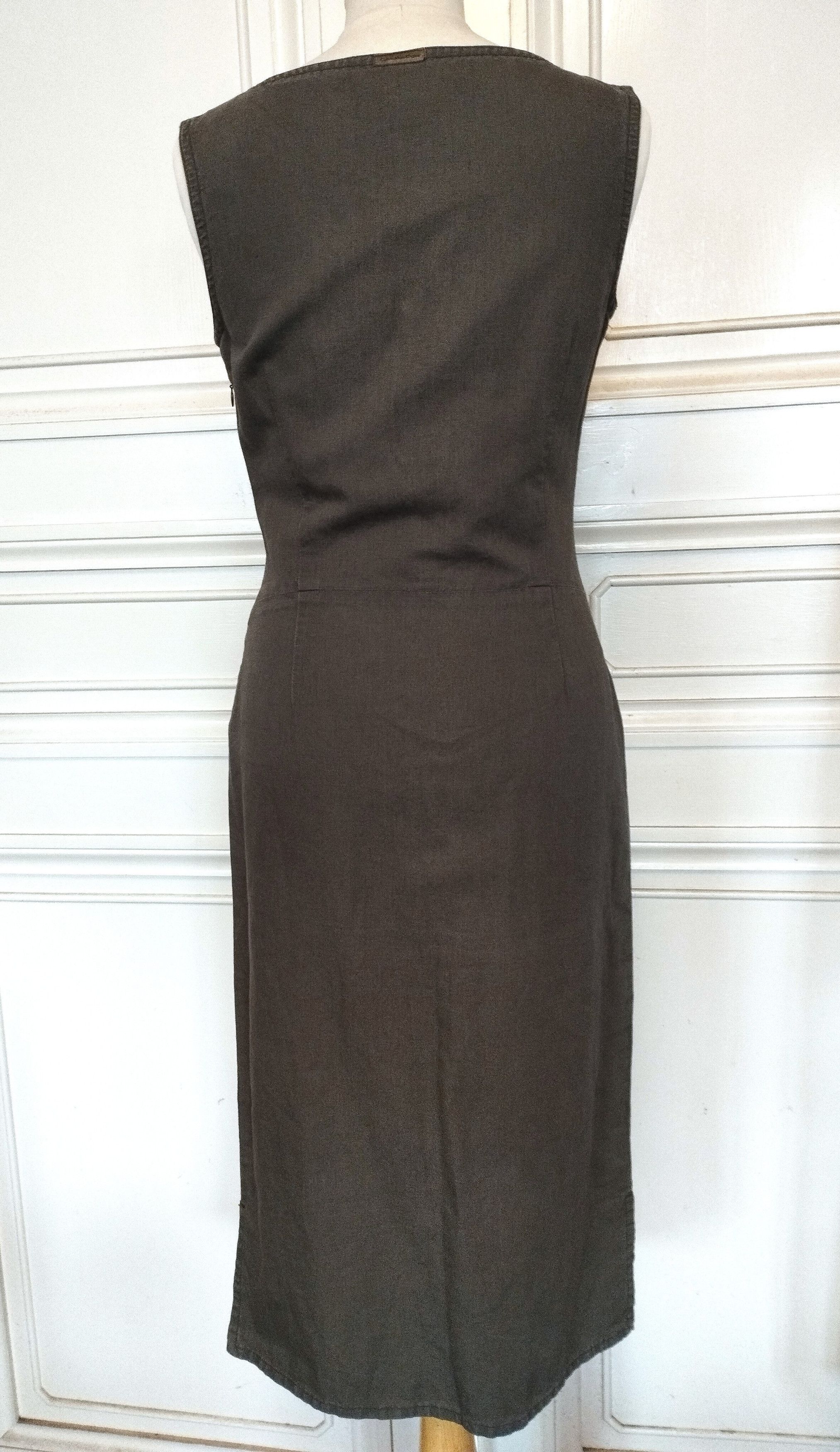 Calvin Klein Calvin Klein Robe Lin Natural T XS Size XS / US 0-2 / IT 36-38 - 4 Thumbnail