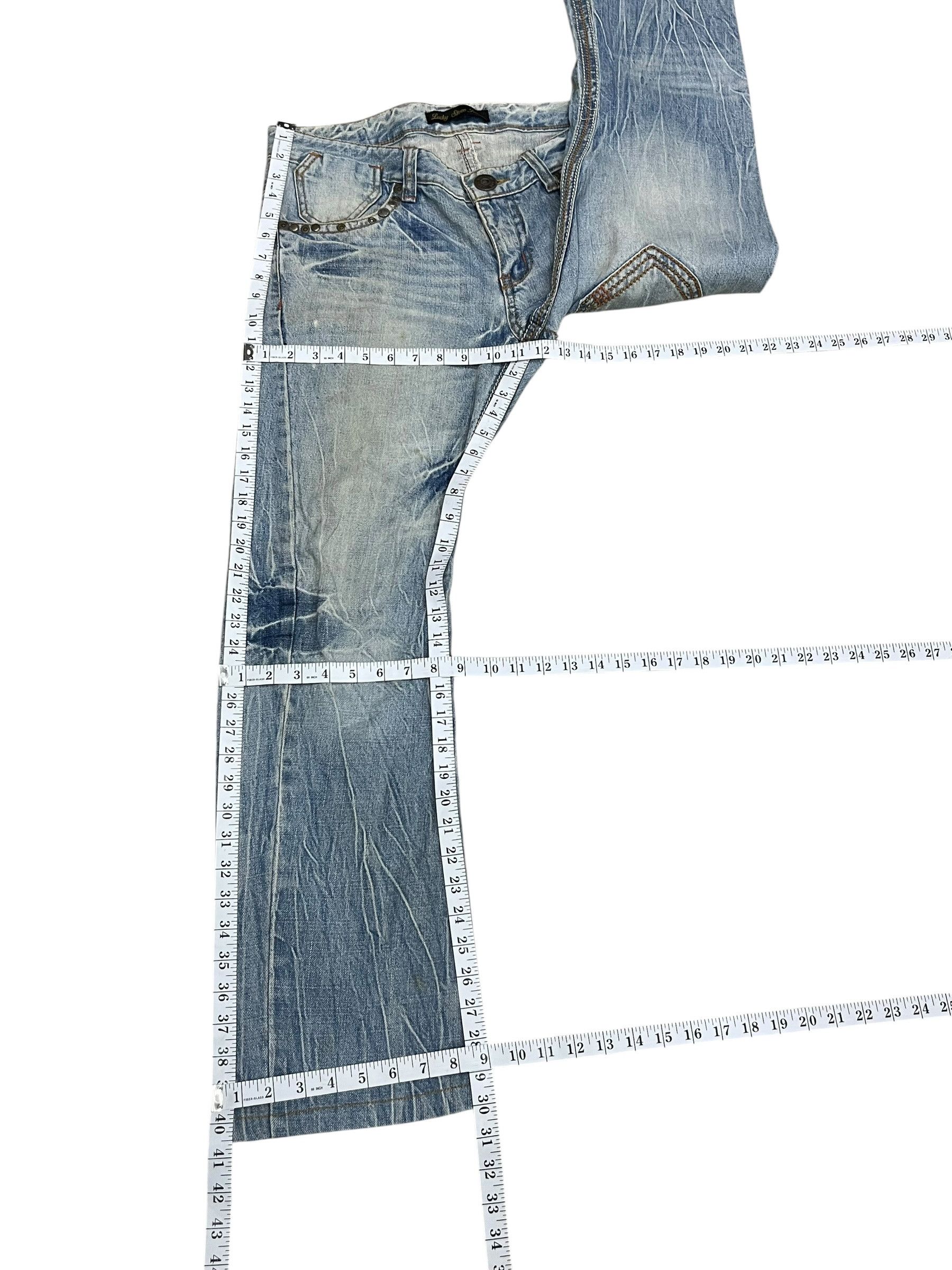Japanese Brand Archive Studded Flare Denim Kapital Tornado Mart Style Size US 33 - 18 Thumbnail