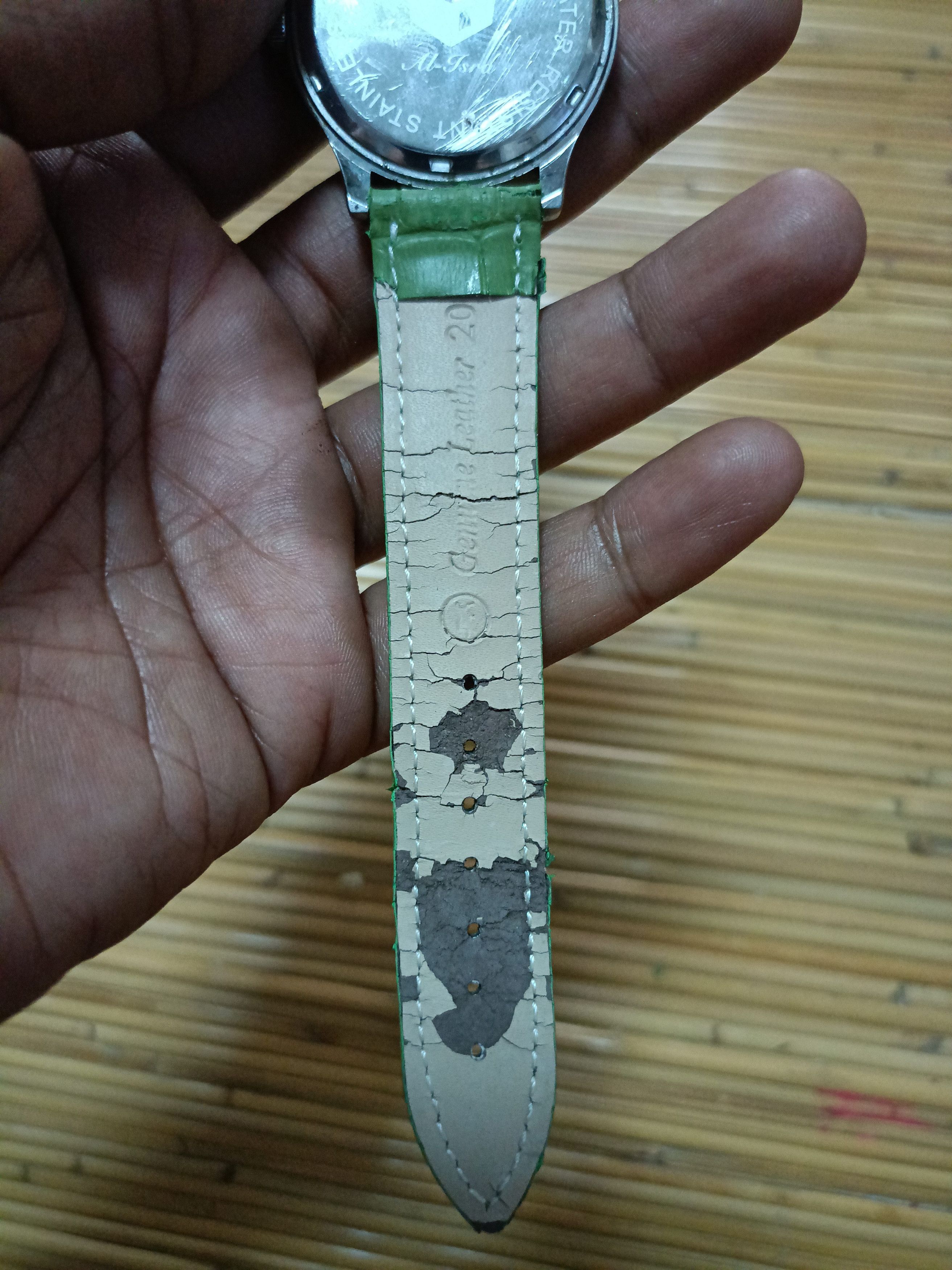 Vintage Al Isra kaabah arabic font counter clockwise rotation watch Size ONE SIZE - 15 Thumbnail