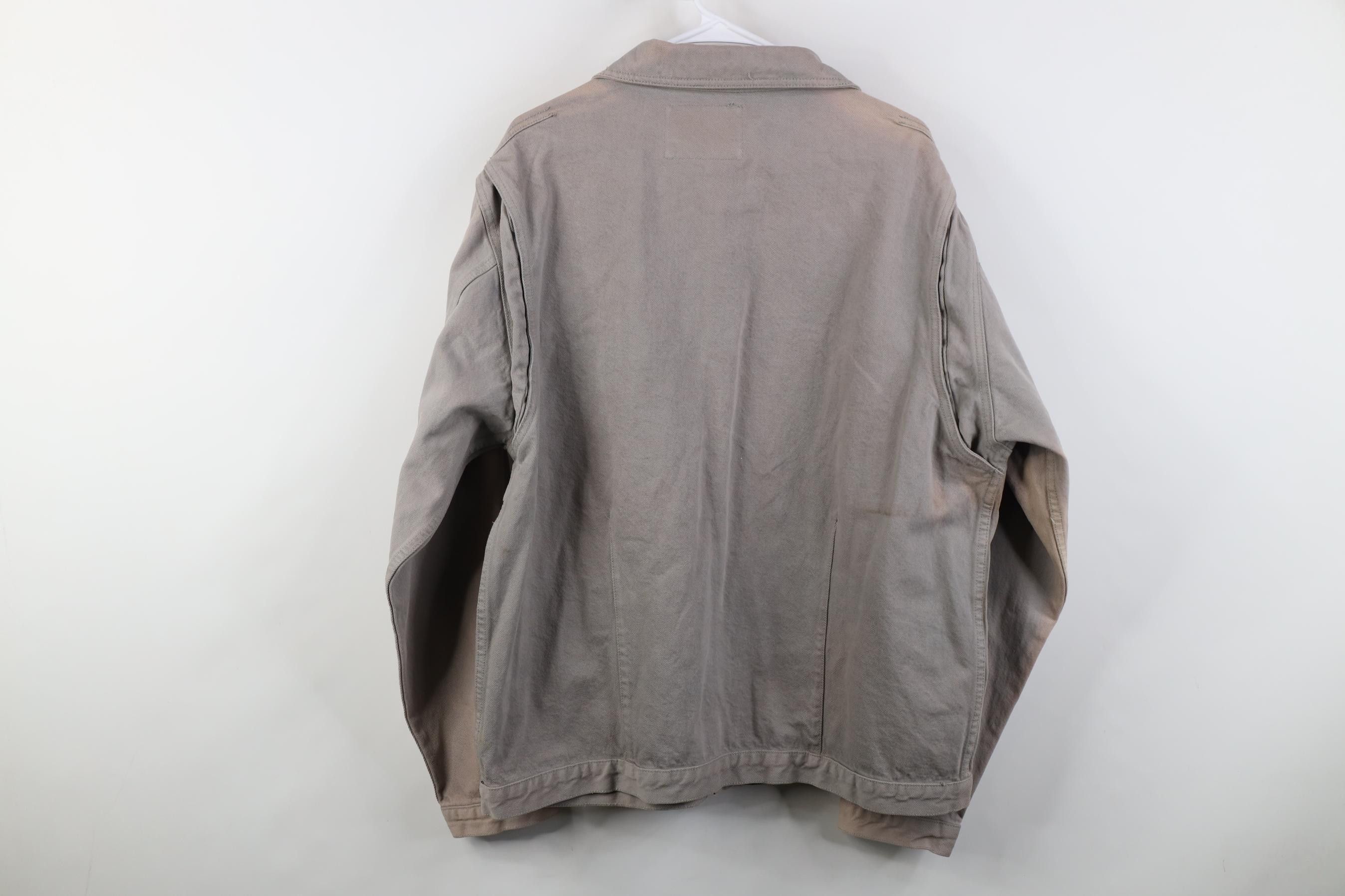 Marithe + Francois Girbaud Vintage 90s Marithe Francois Girbaud Denim Jean Jacket Size US XL / EU 56 / 4 - 13 Thumbnail