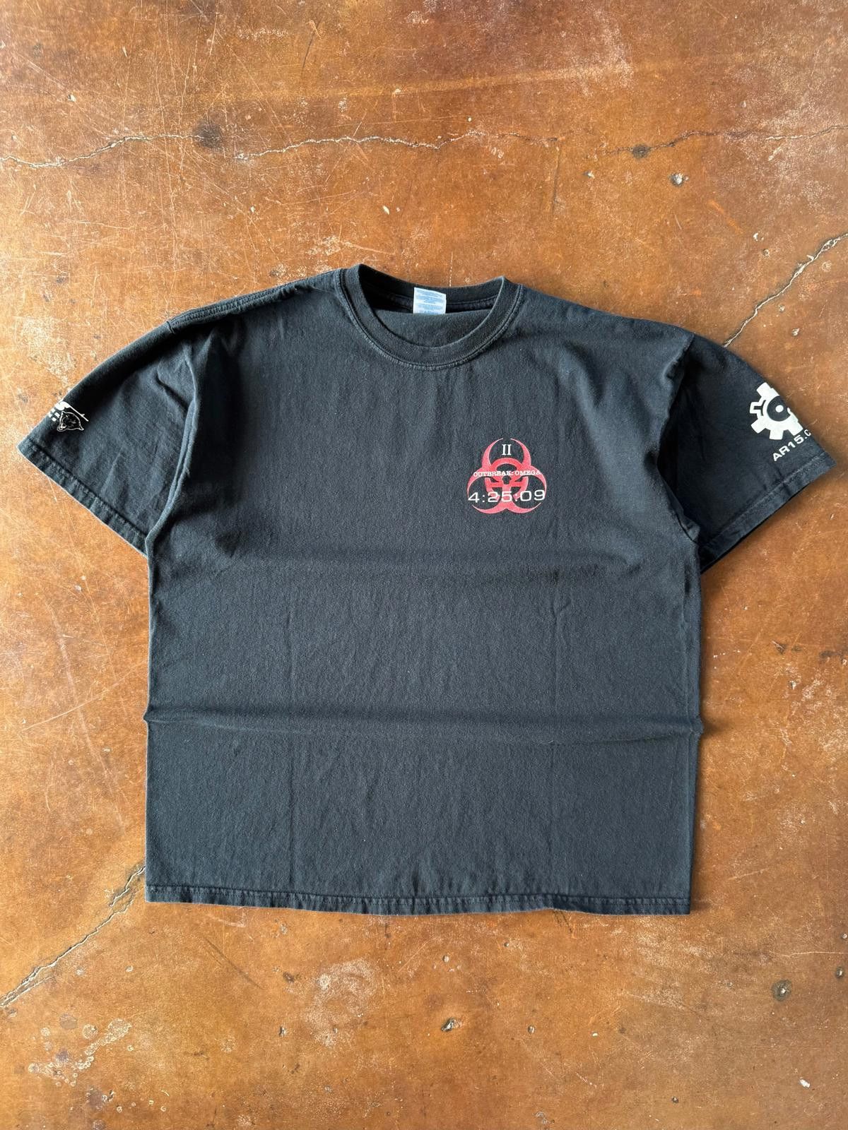 Vintage 2009 Outbreak Omega PC video game shirt (XL) Size US XL / EU 56 / 4 - 3 Thumbnail