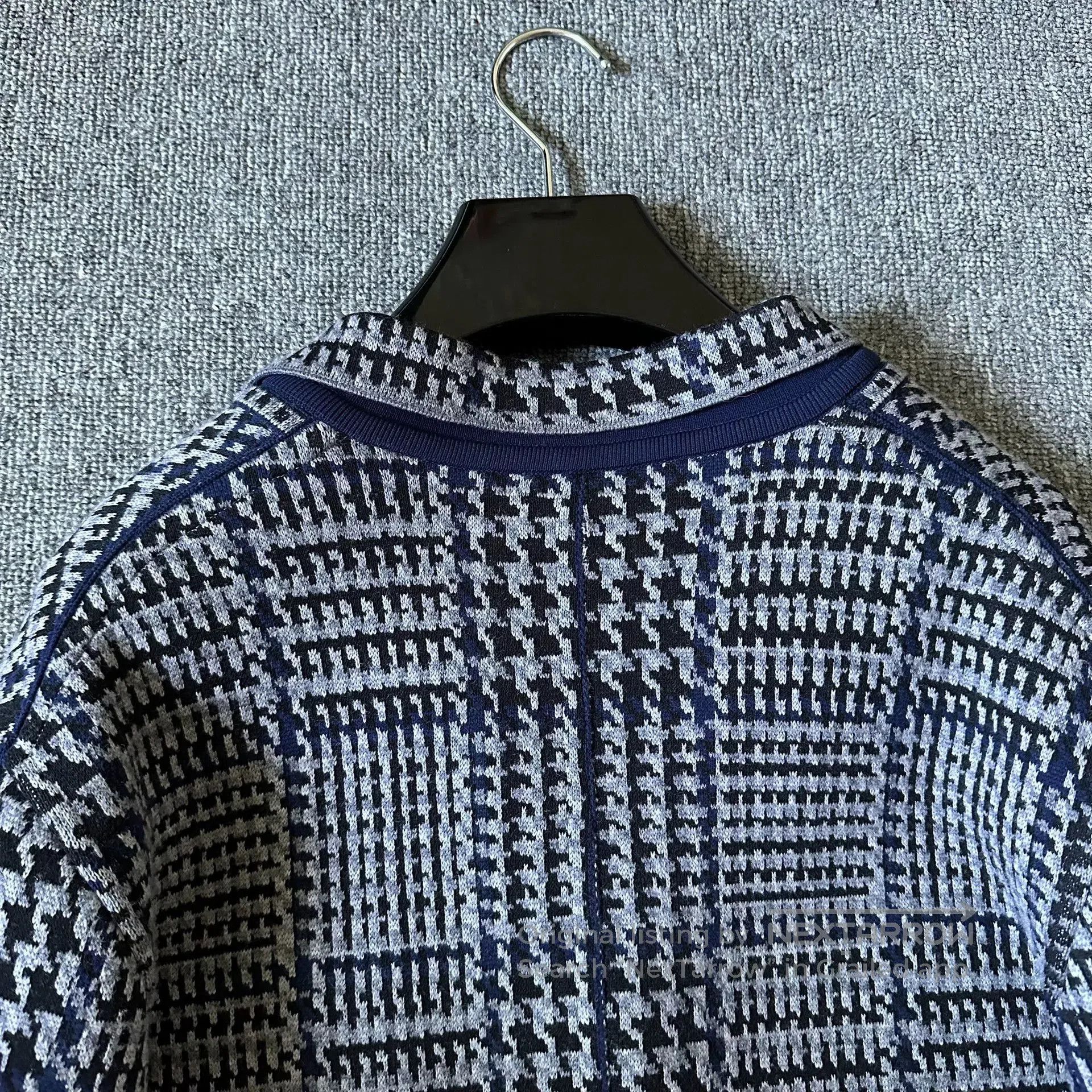 Dior Dior Homme 15FW Houndstooth Woven Coat. Size US M / EU 48-50 / 2 - 7 Thumbnail