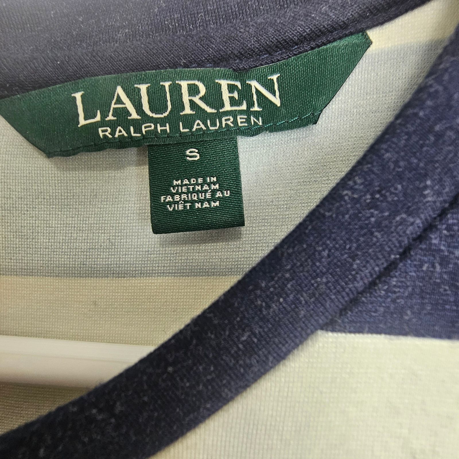 Lauren Ralph Lauren Lauren Ralph Lauren Striped Nautical Dress S Coastal Preppy Size S / US 4 / IT 40 - 6 Thumbnail