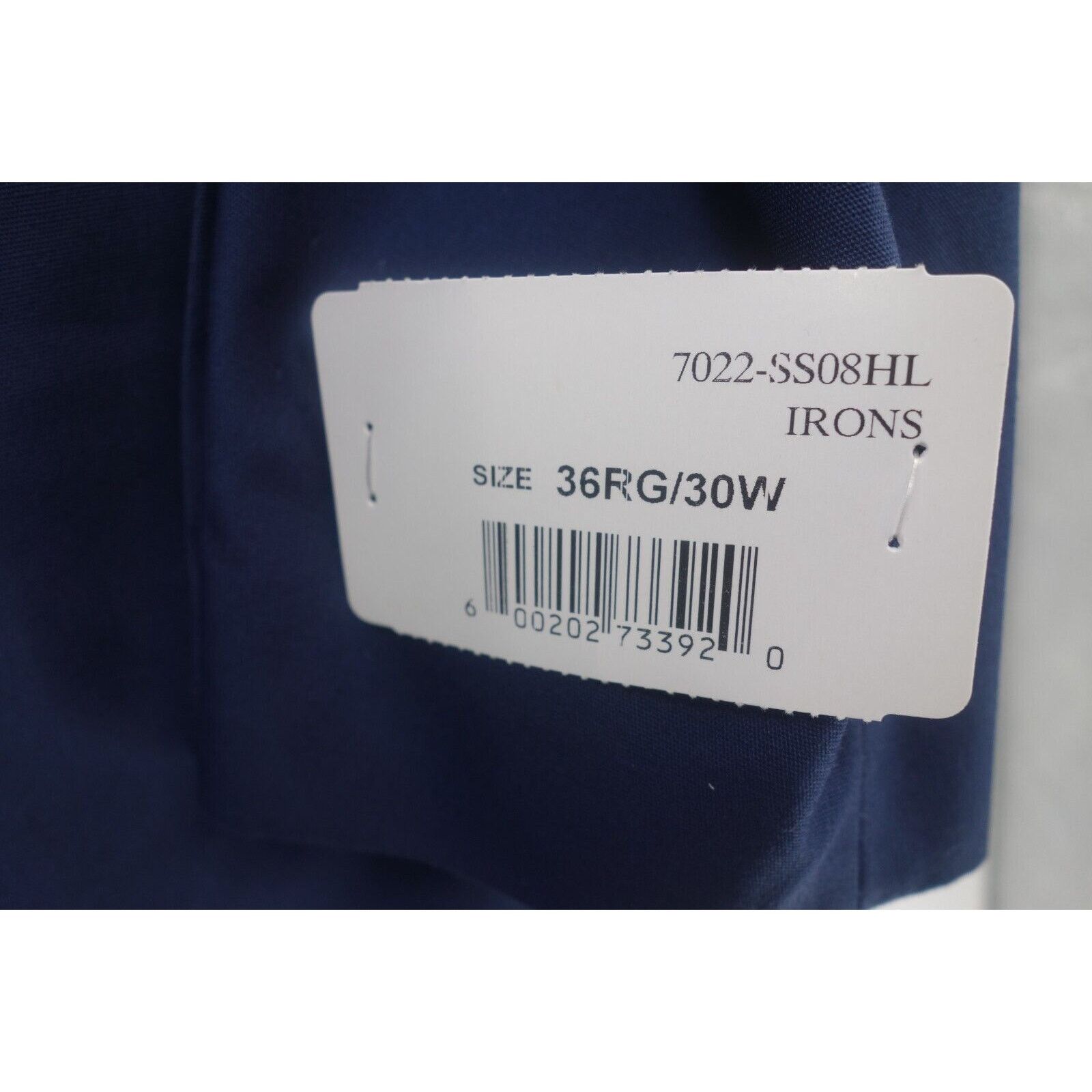 Other NEW Kroon Irons Blue Poplin Lined Suit Jacket & Pants Size 36R - 13 Thumbnail