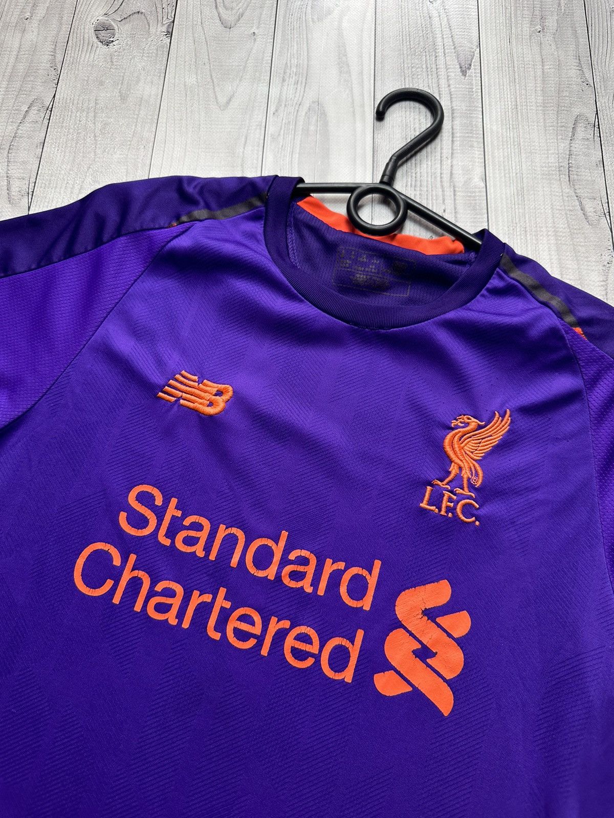 Vintage Vintage Liverpool away soccer jersey purple size s Size US S / EU 44-46 / 1 - 2 Thumbnail